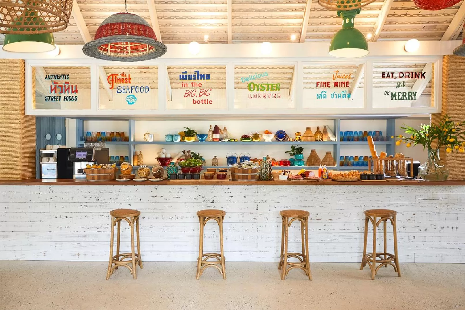 Restaurant/places to eat in The Peri Hotel Hua Hin