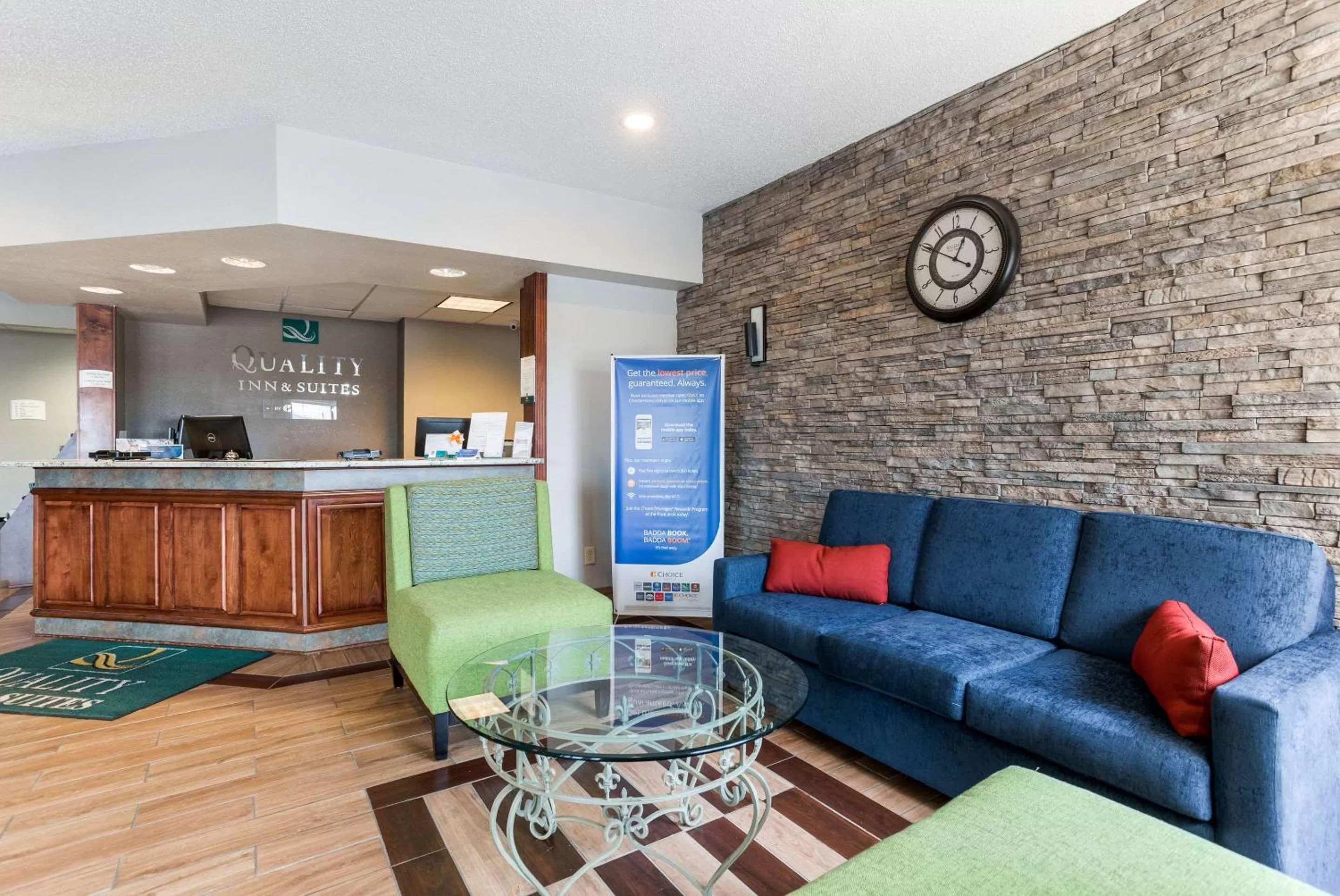 Lobby or reception in Quality Inn & Suites Ferdinand