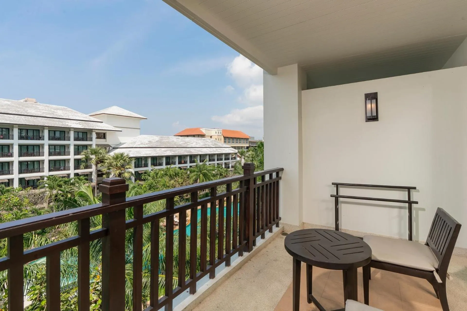 Balcony/Terrace in Ravindra Beach Resort & Spa - SHA Extra Plus
