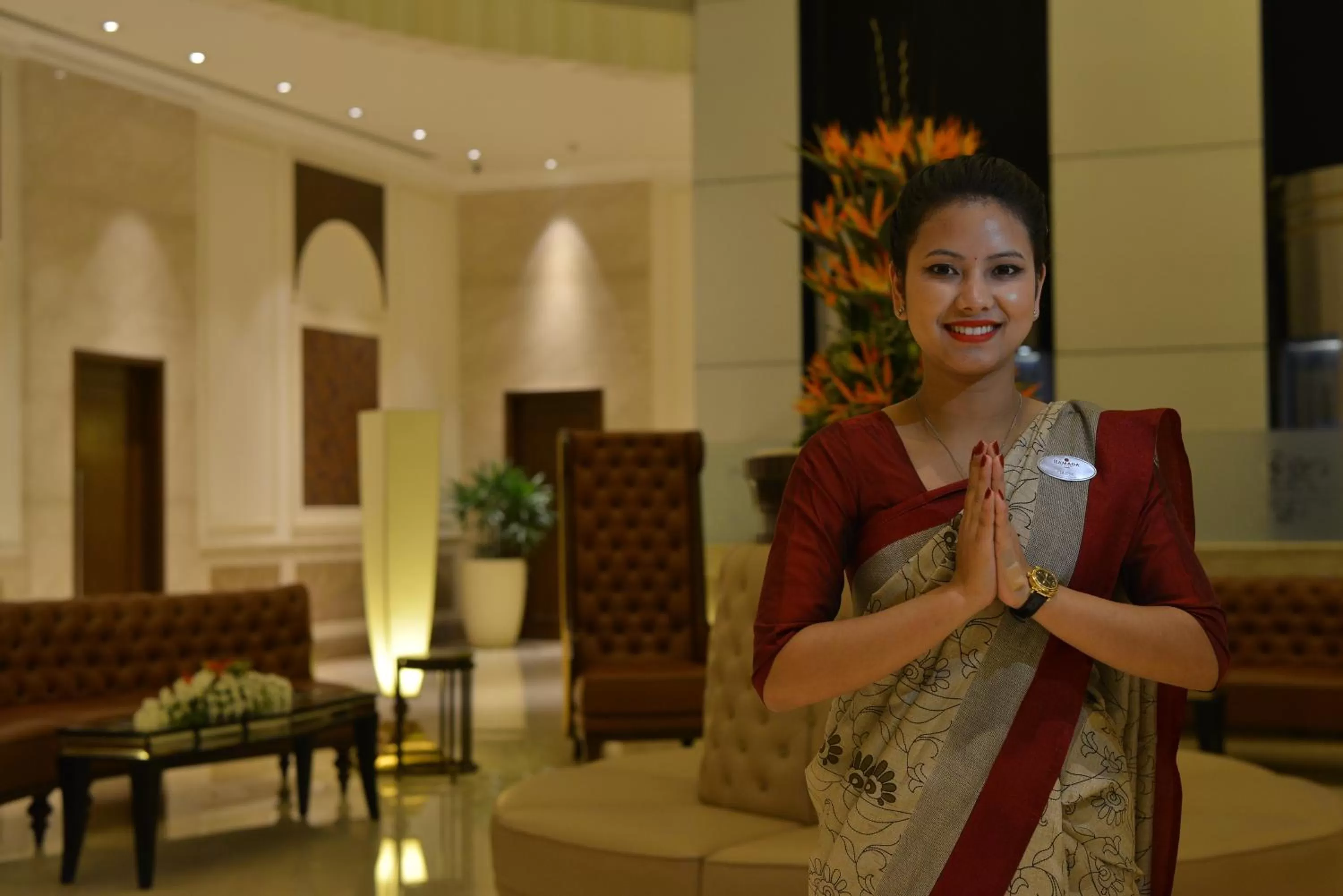 Staff in Ramada Plaza Chennai