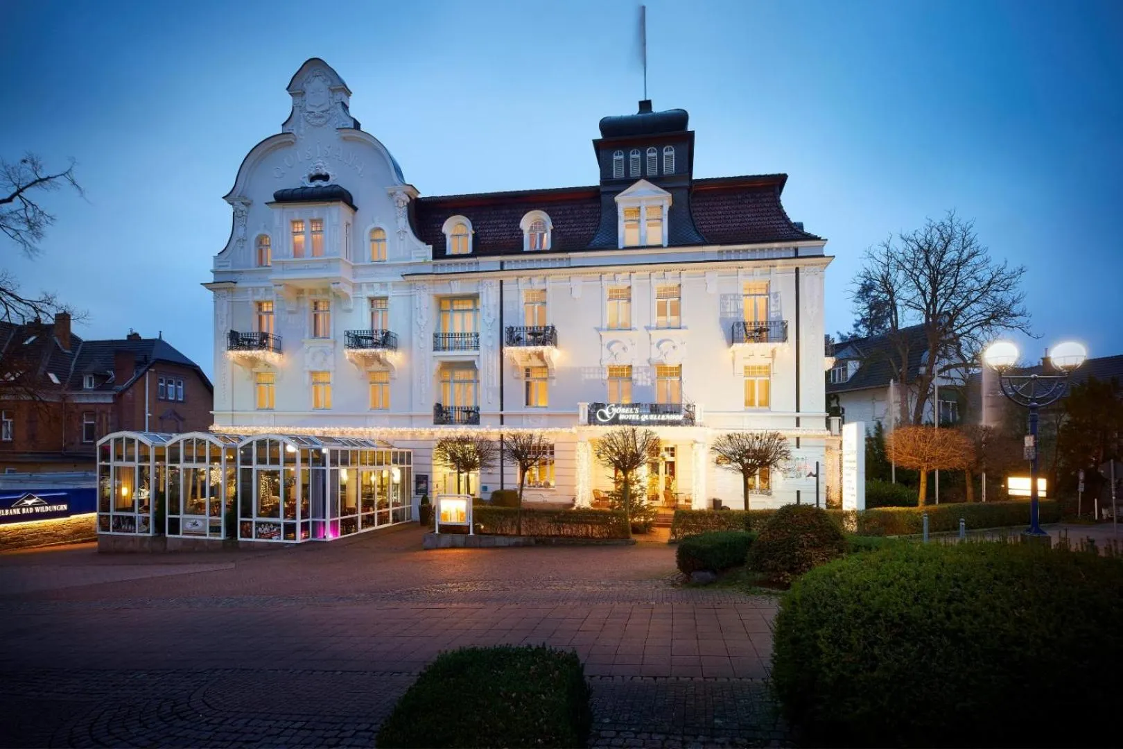 Property building in Göbel`s Hotel Quellenhof