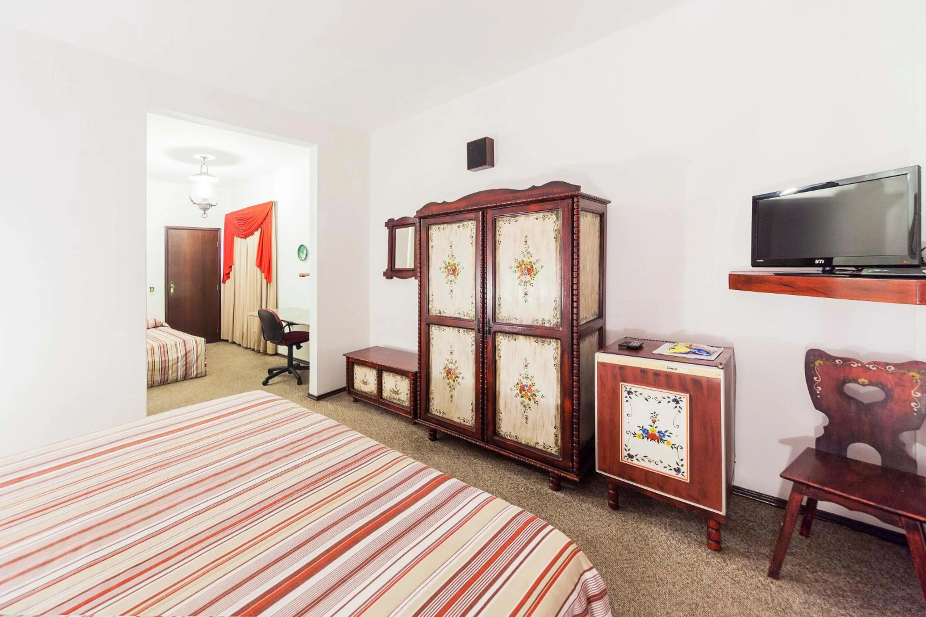 Bedroom, Bed in Hotel Tannenhof