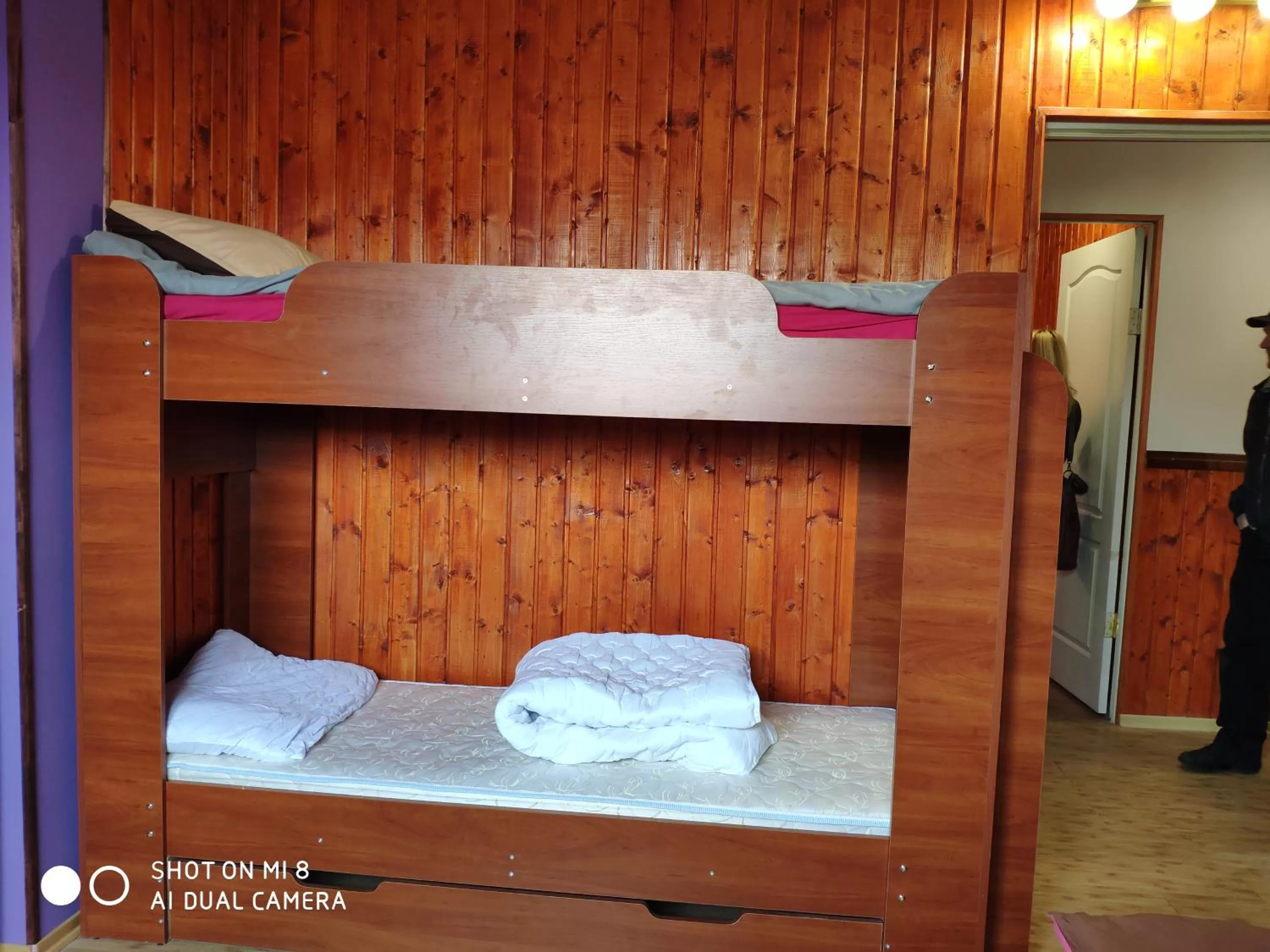 bunk bed, Bed in Hostel Vokzal