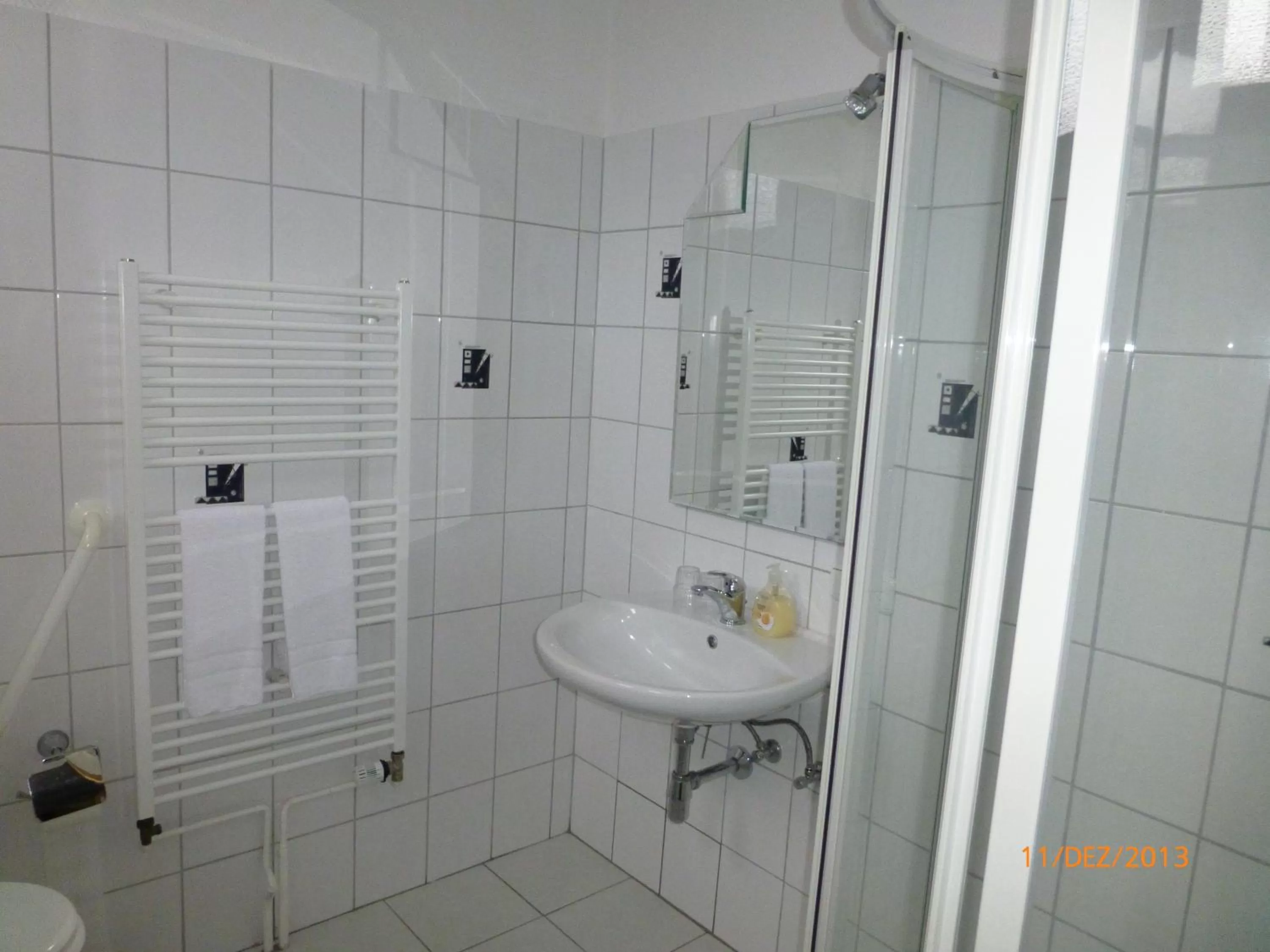 Bathroom in Hotel Rüstersieler Hof