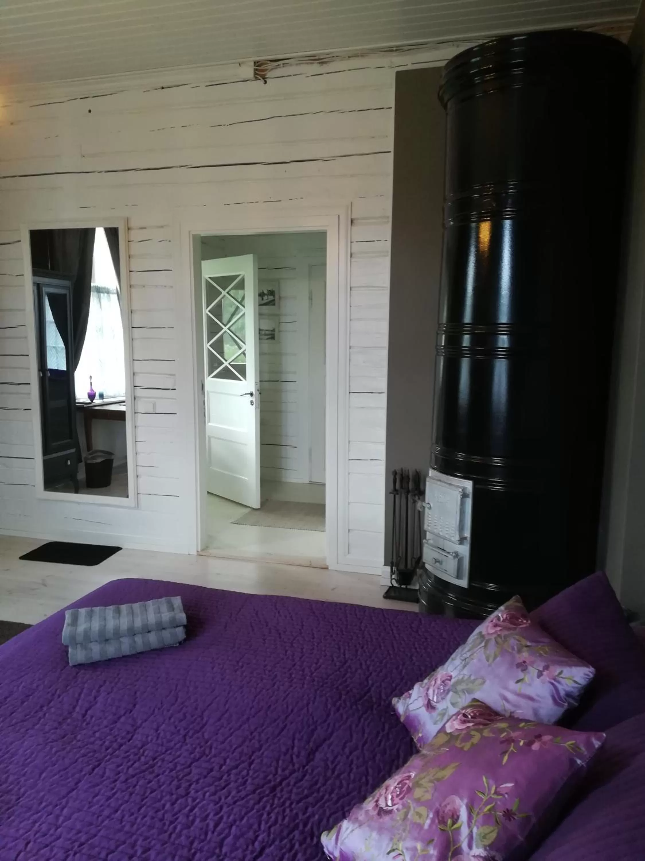 Bed in Hotelli Huiskankorpi Boutique Hotel