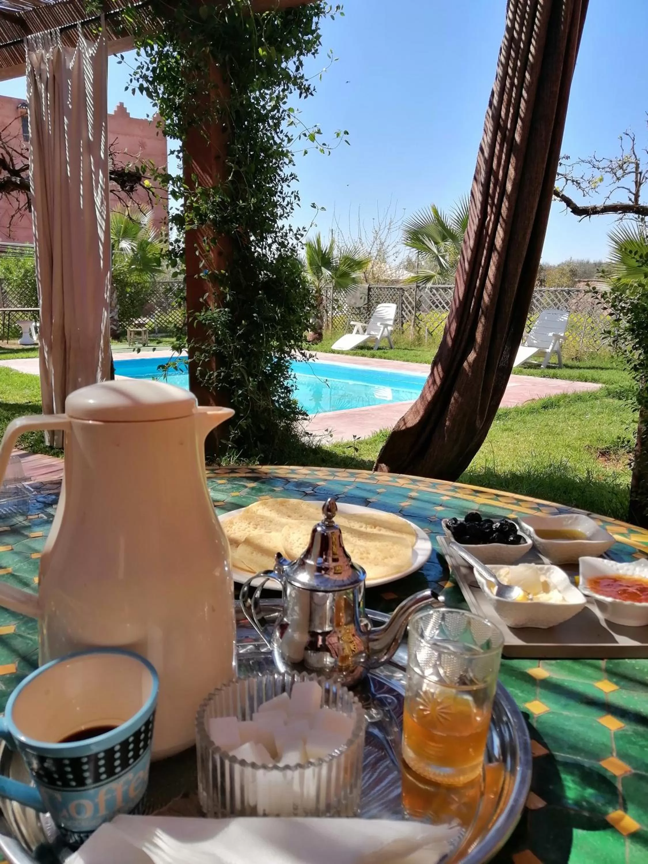Breakfast in Riad Darga Rouge