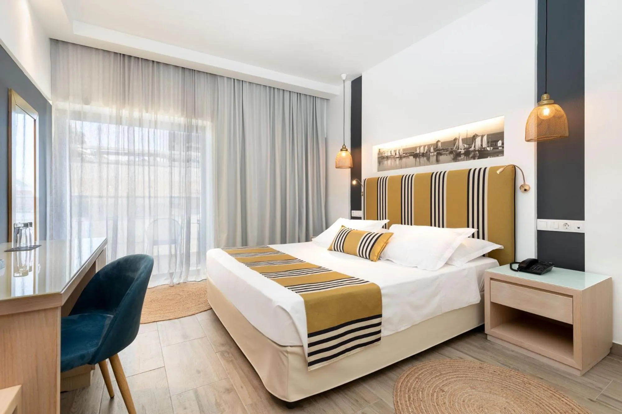 Superior Room with Kingsize bed, single Sofa bed and Balcony  in Mercure Rhodes Alexia Hotel & Spa