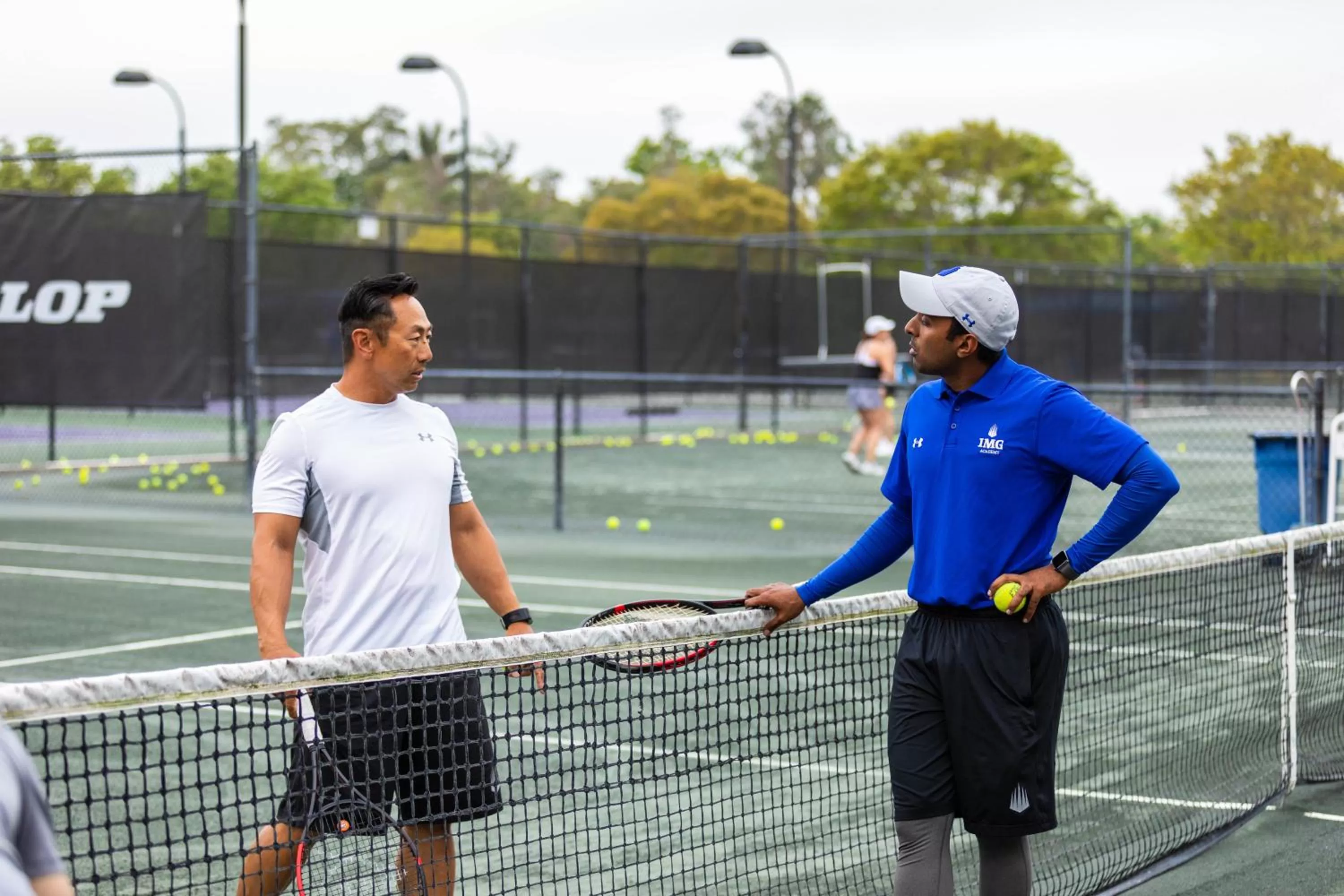 Tennis court in Legacy Hotel at IMG Academy