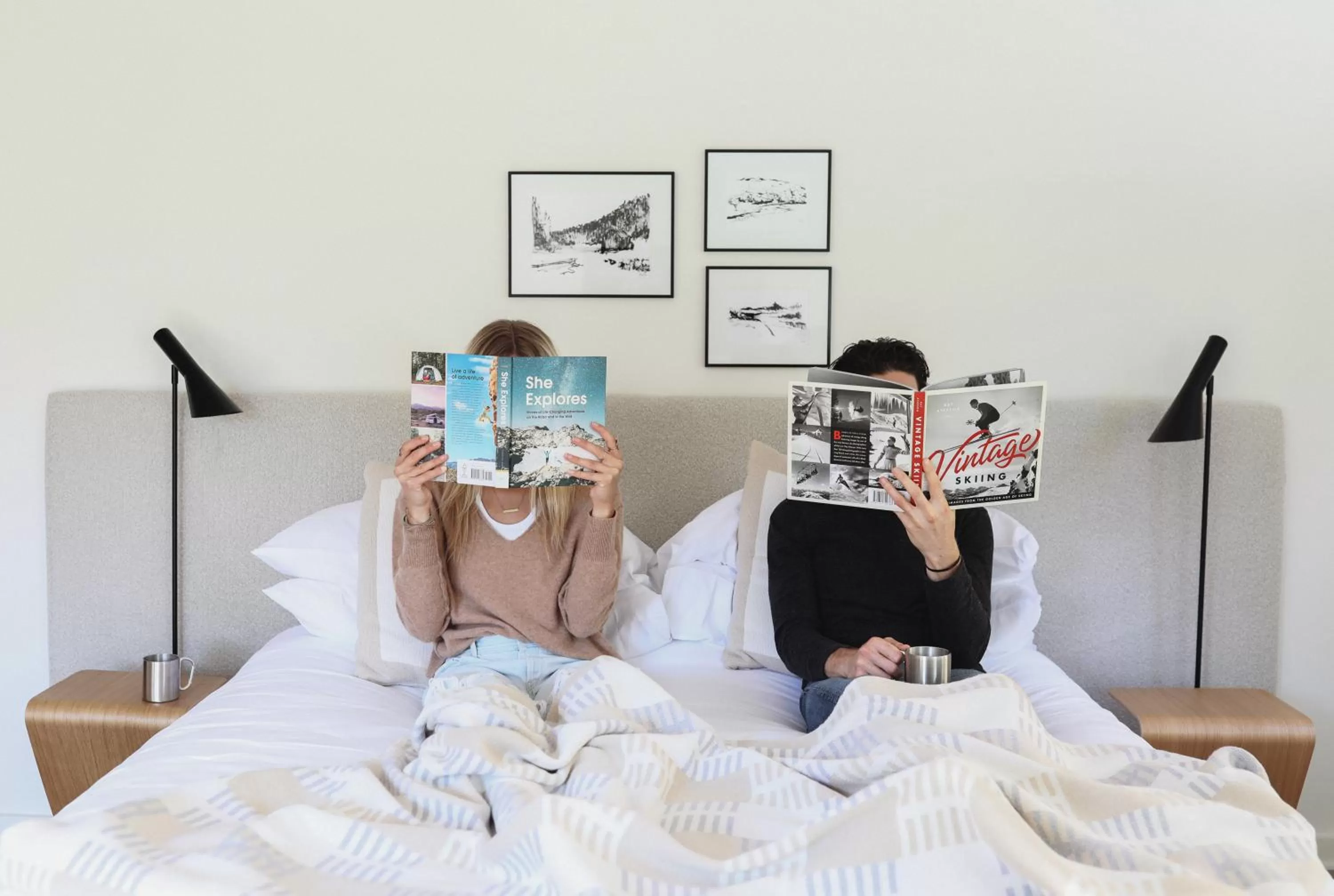 Bed in Tälta Lodge, a Bluebird by Lark