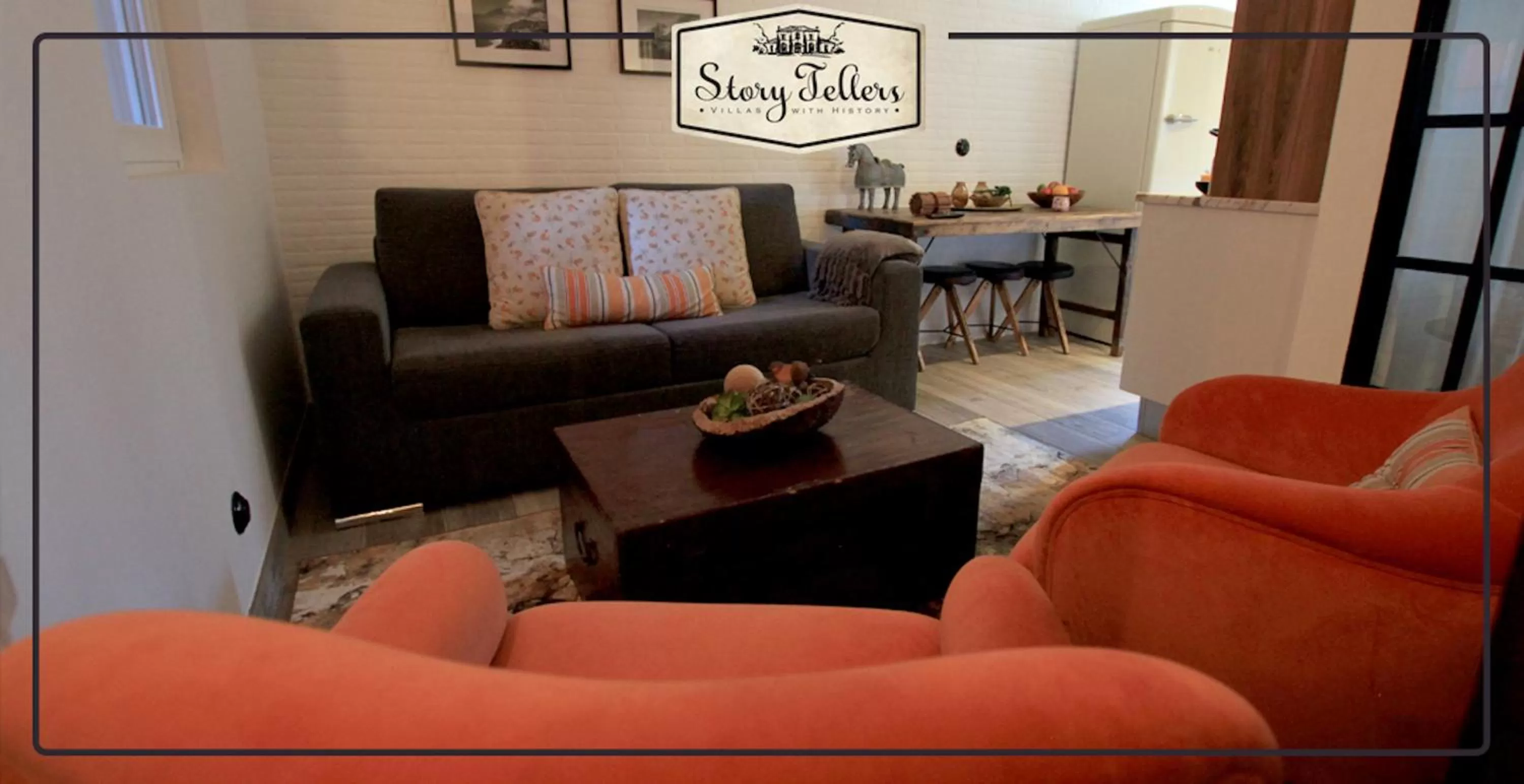 Living room in Storytellers Villas