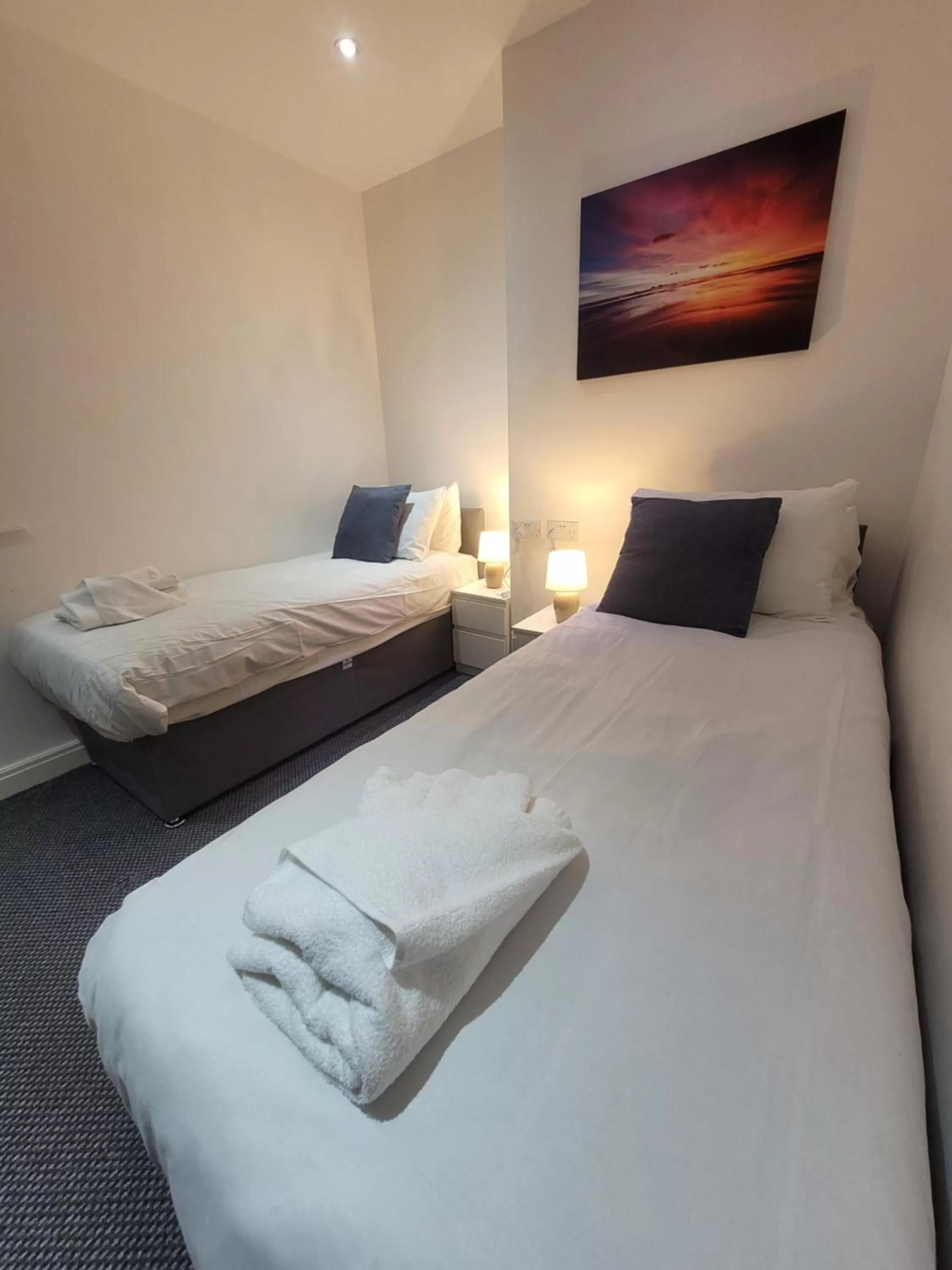 Photo of the whole room, Bed in Blackpool Resort Hotel