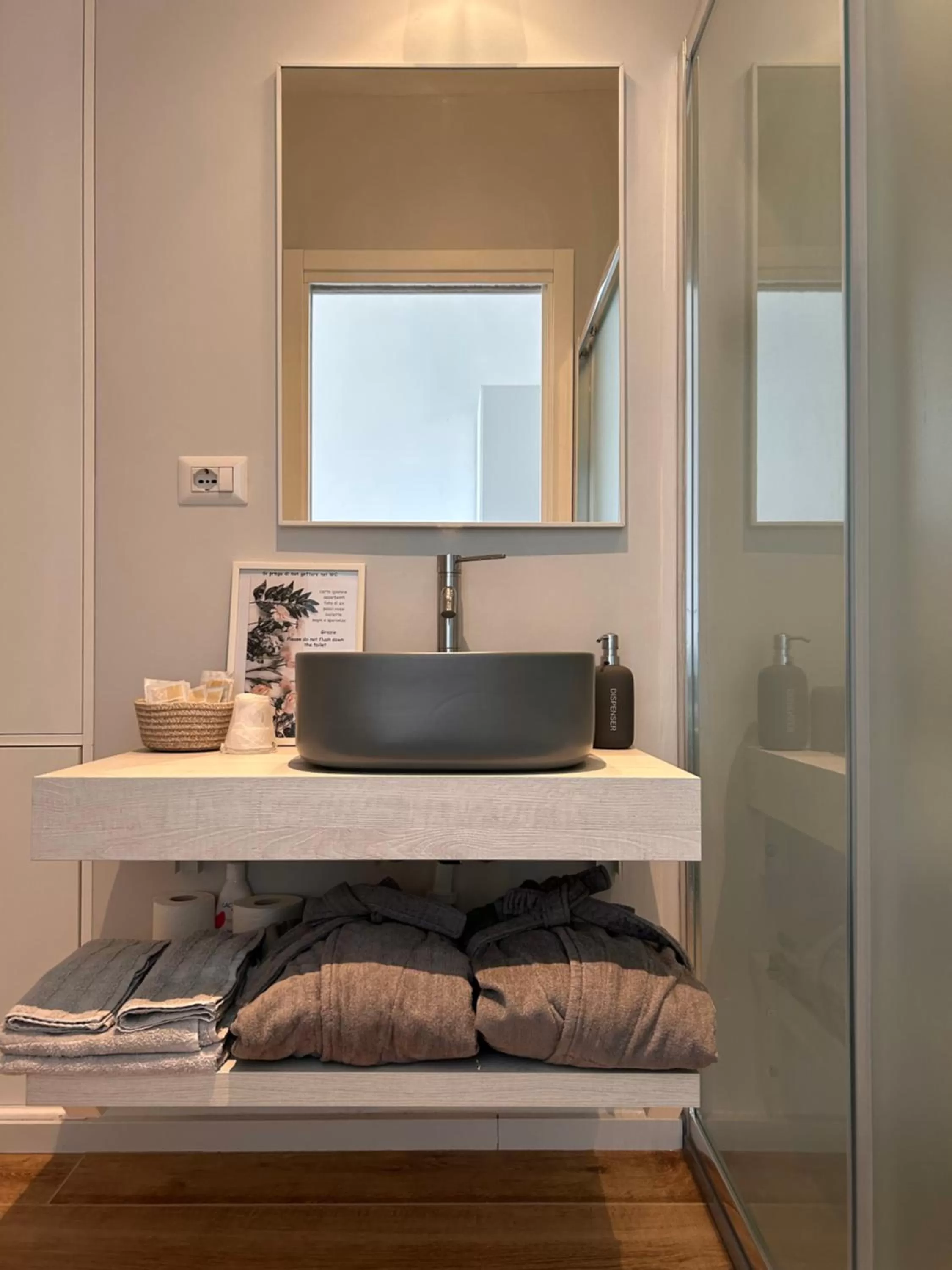 Bathroom in B&B SU SICCU