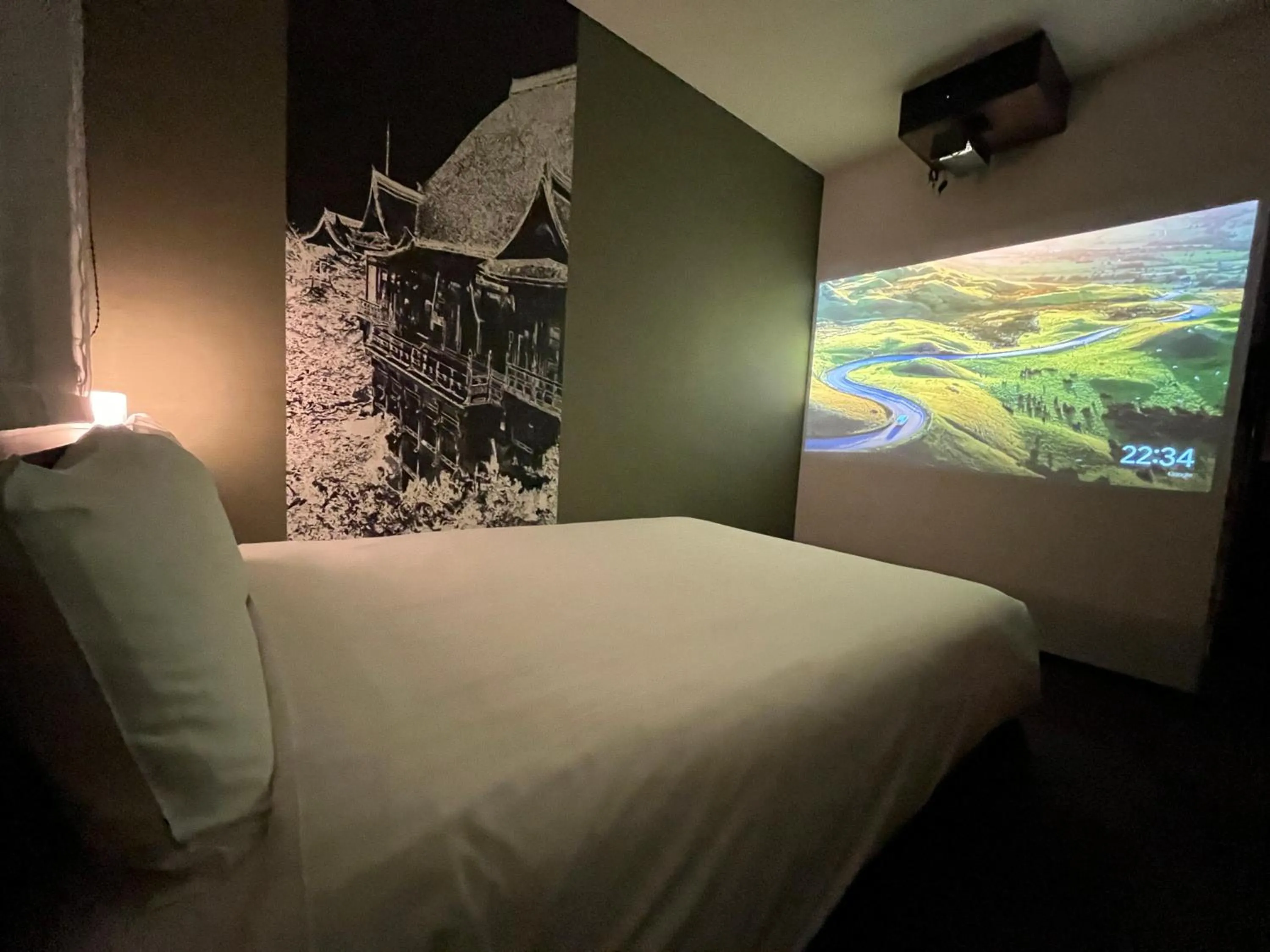 Photo of the whole room, Bed in Henn na Hotel Tokyo Haneda