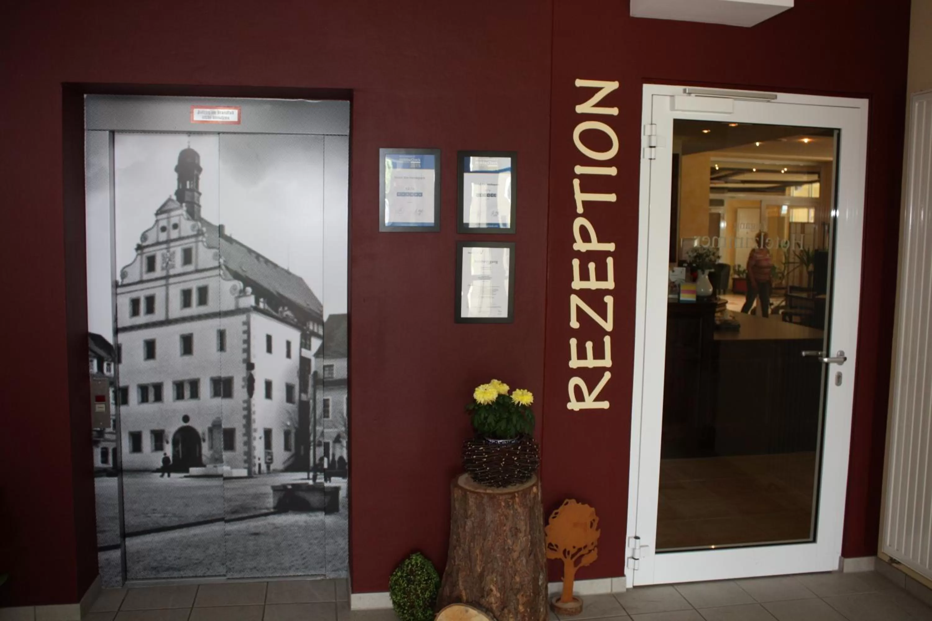 Lobby or reception in Hotel Am Heidepark
