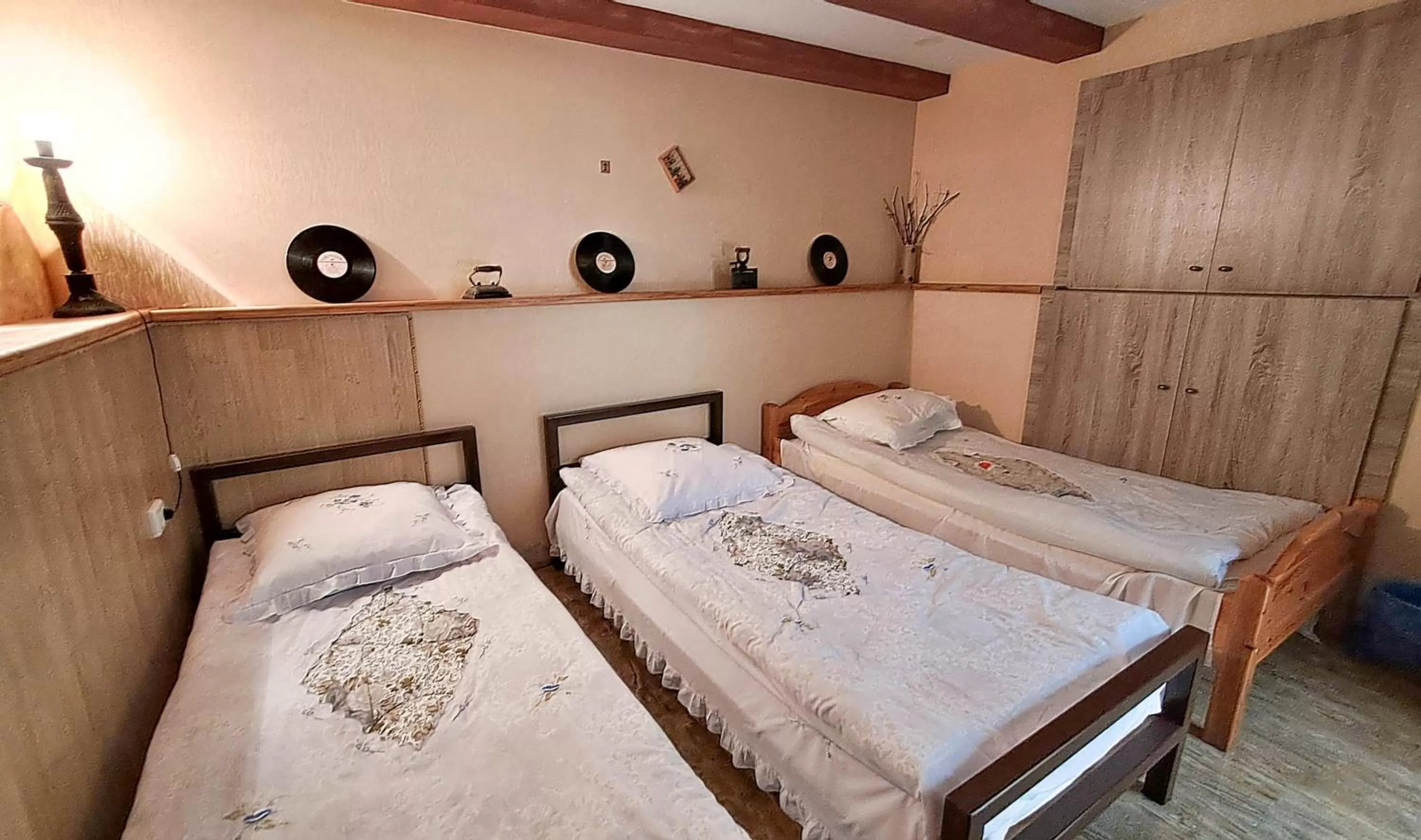 Bed in Qilimcha's Guesthouse