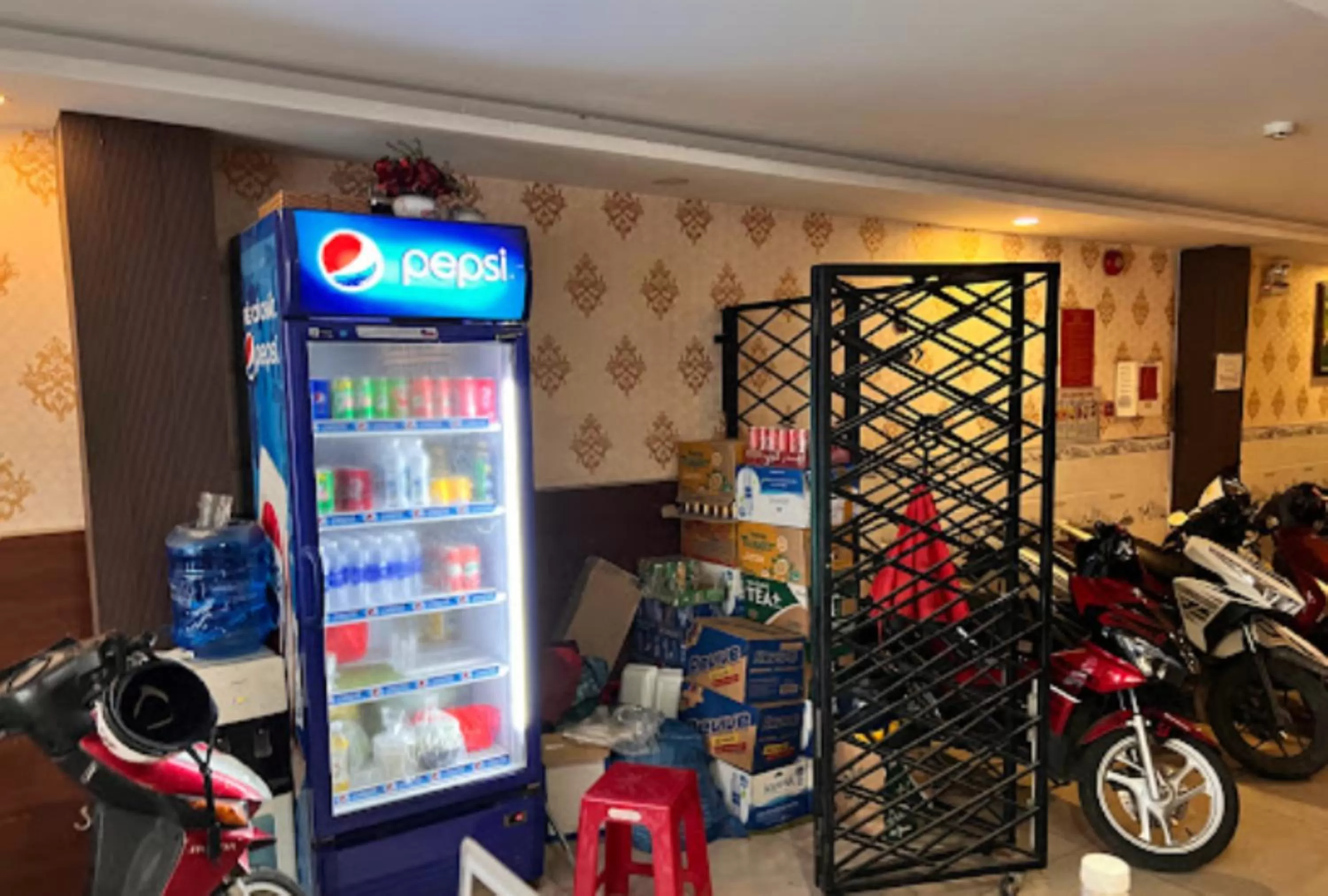 Lobby or reception in SaiGon Rose Hotel