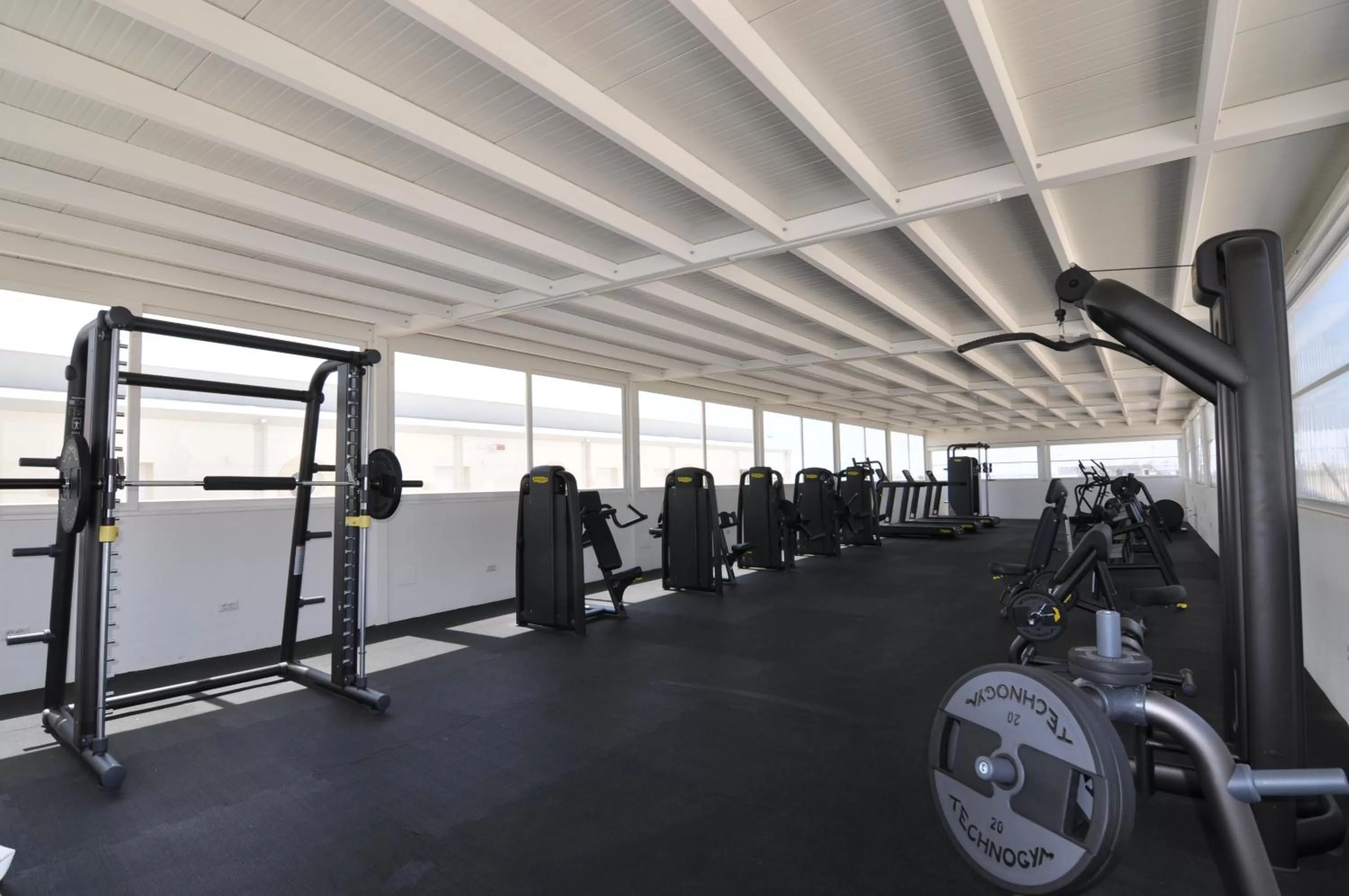 Fitness centre/facilities in Hotel Falli