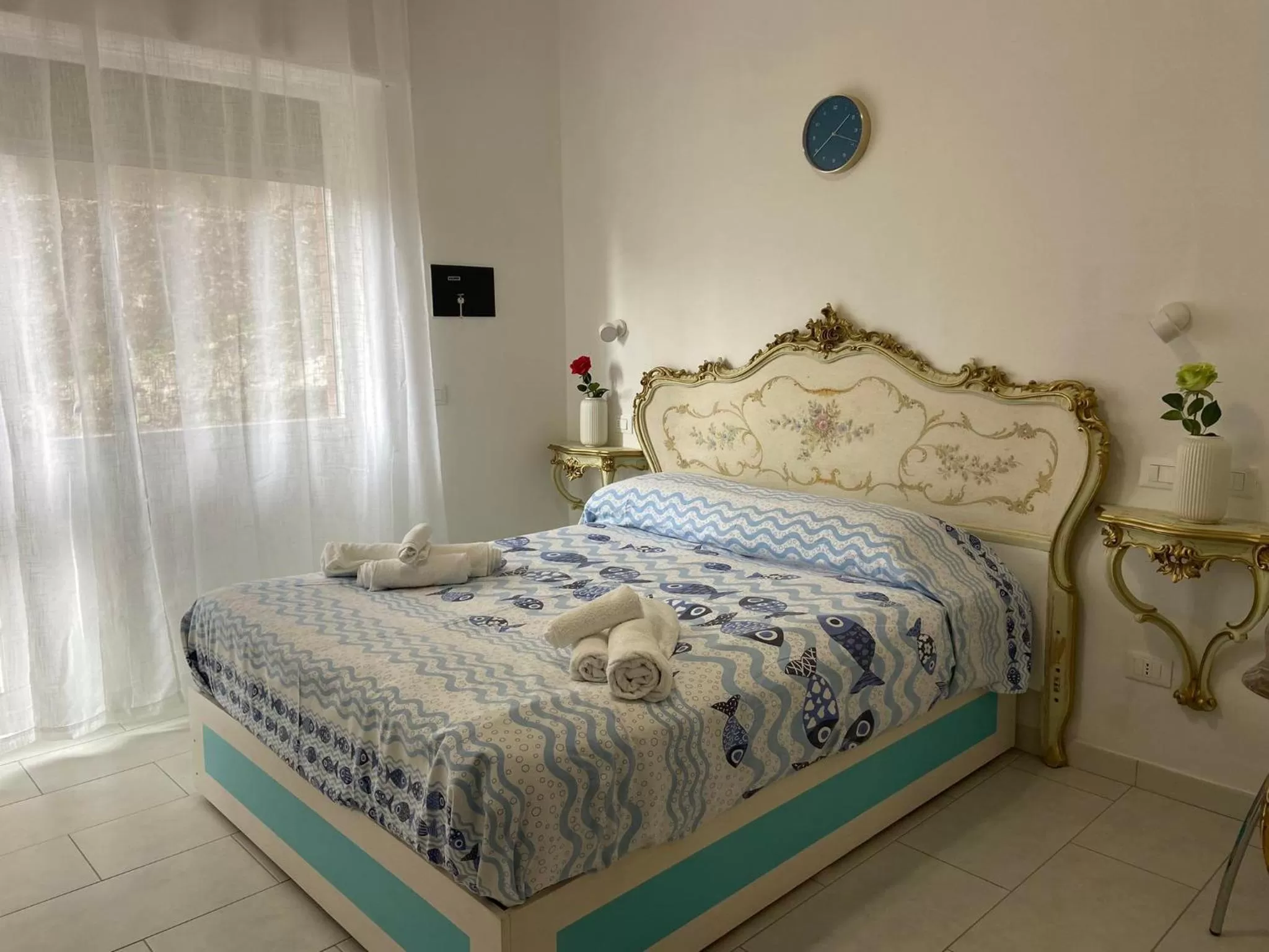 Bedroom, Bed in B&B Oasi