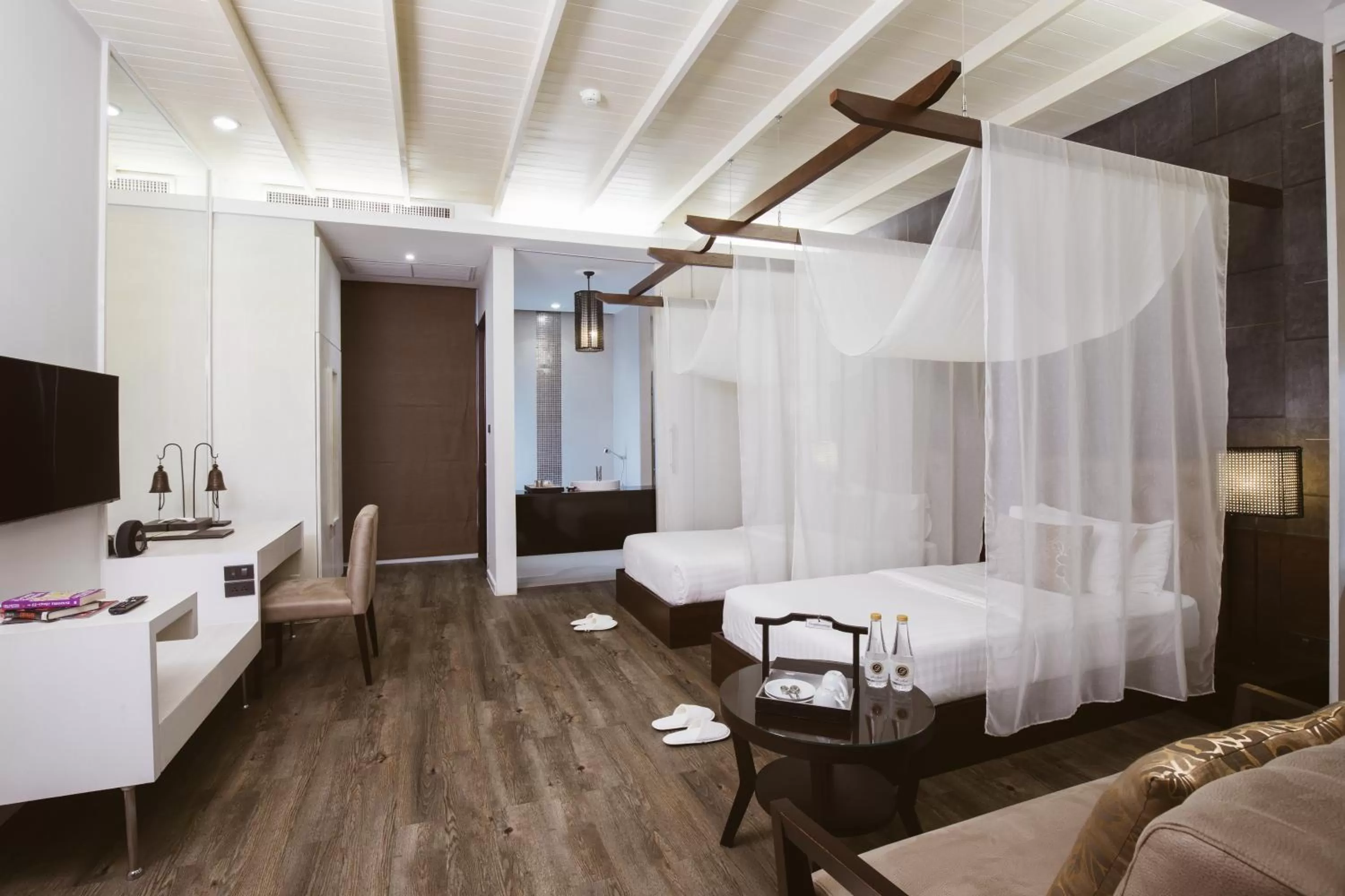 Bedroom, Bed in De Chai Colonial Hotel & Spa - SHA Plus