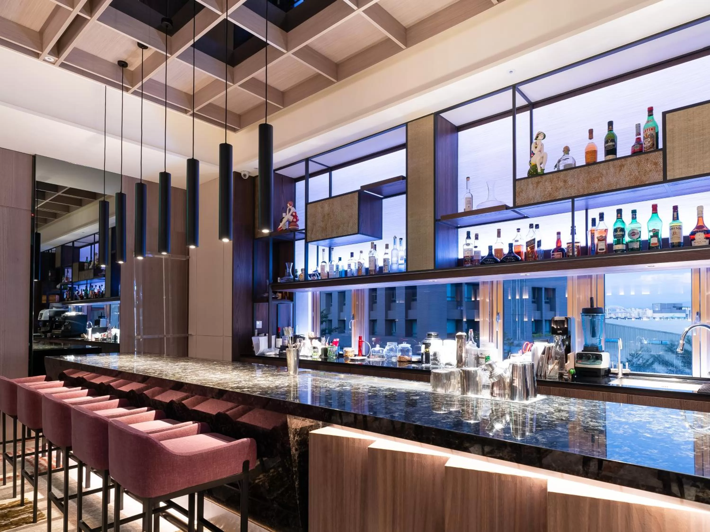 Lounge or bar in The Howard Prince Hotel Taichung