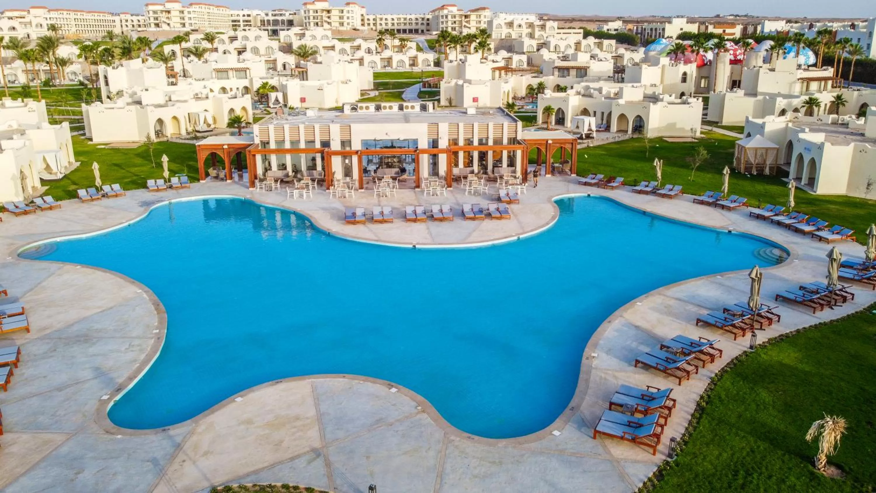 Bird's eye view, Pool View in Xanadu Makadi Bay - High Class All Inclusive