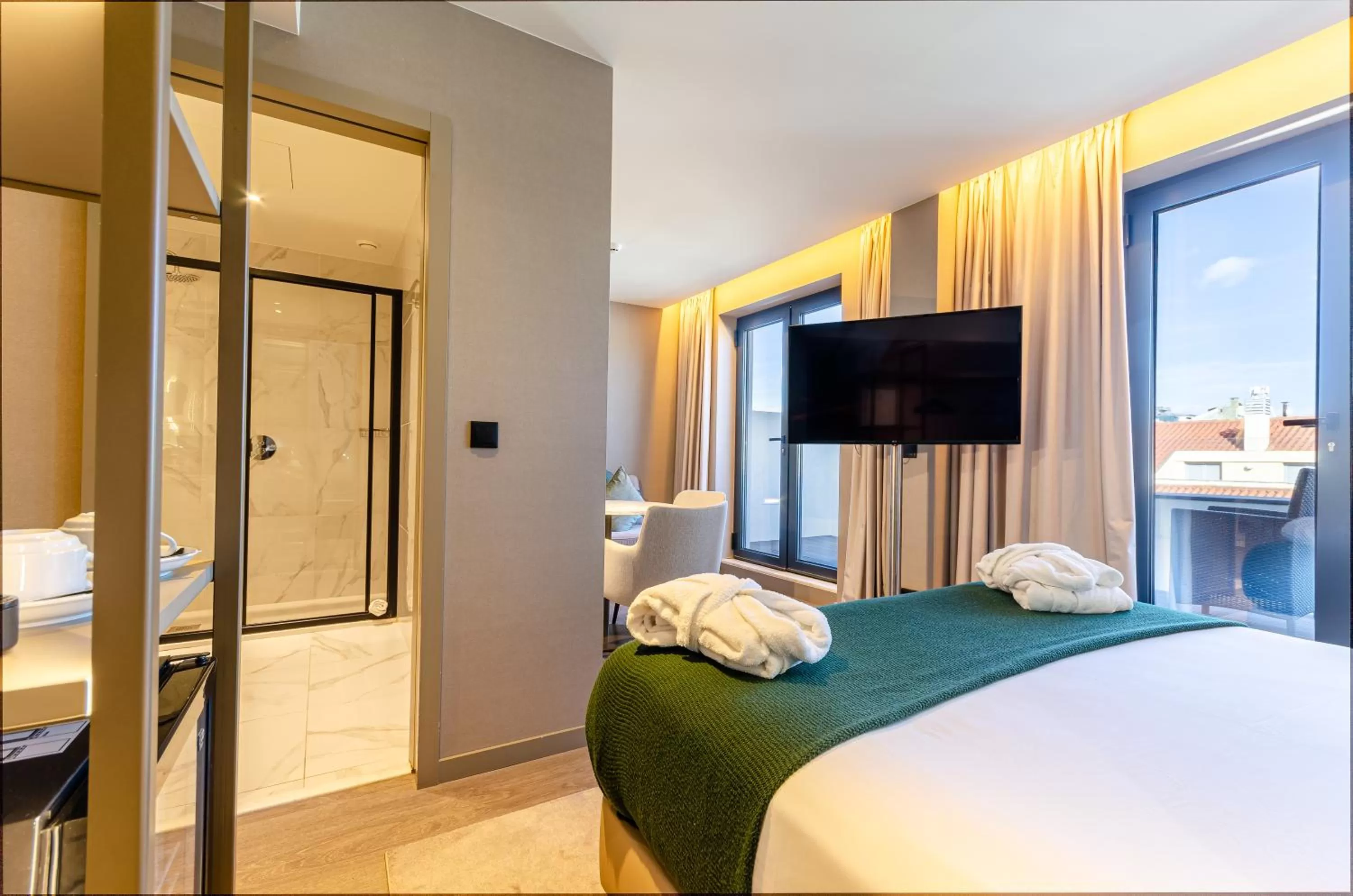 Bed in OMID Saldanha Hotel