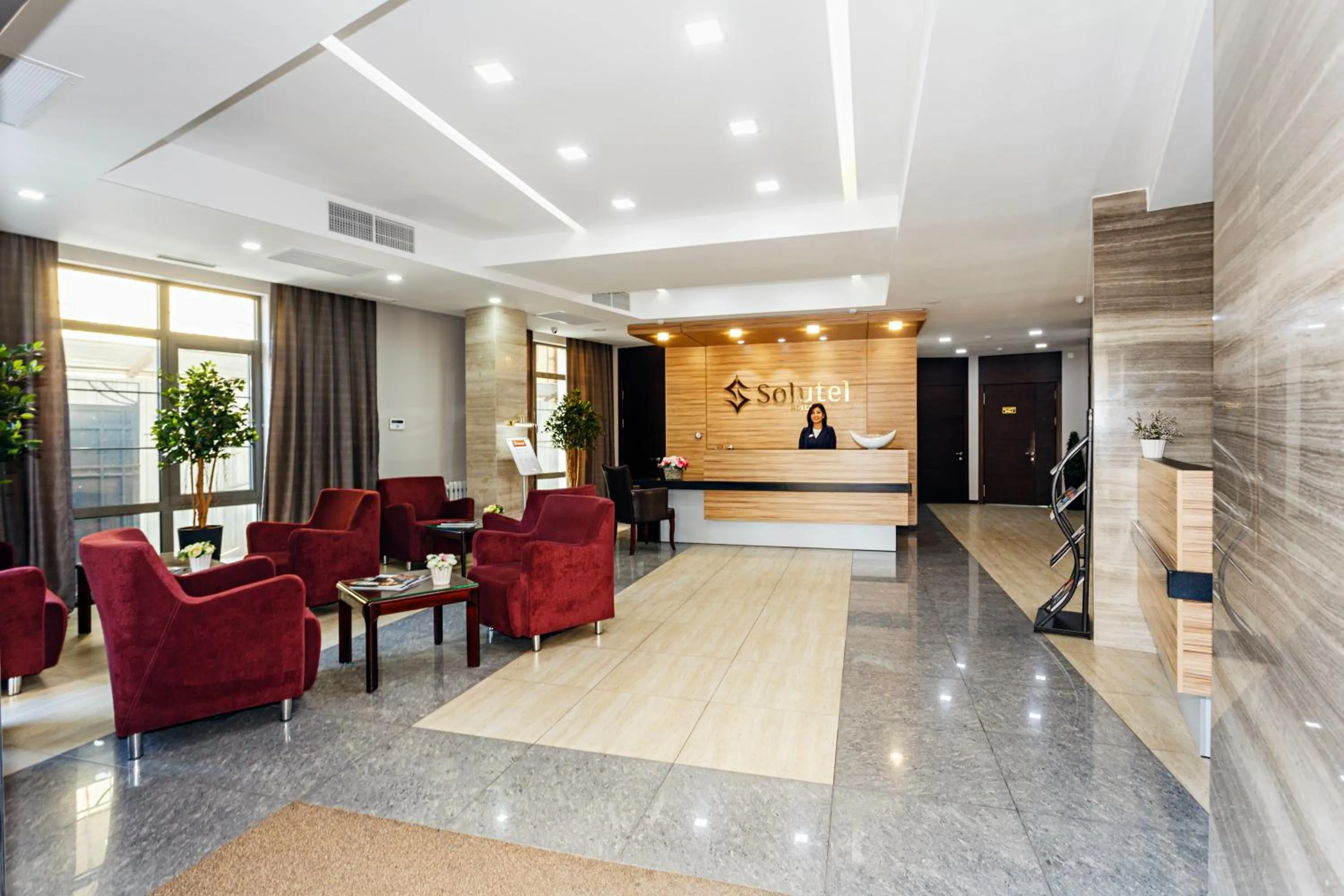 Lobby or reception in Solutel Hotel