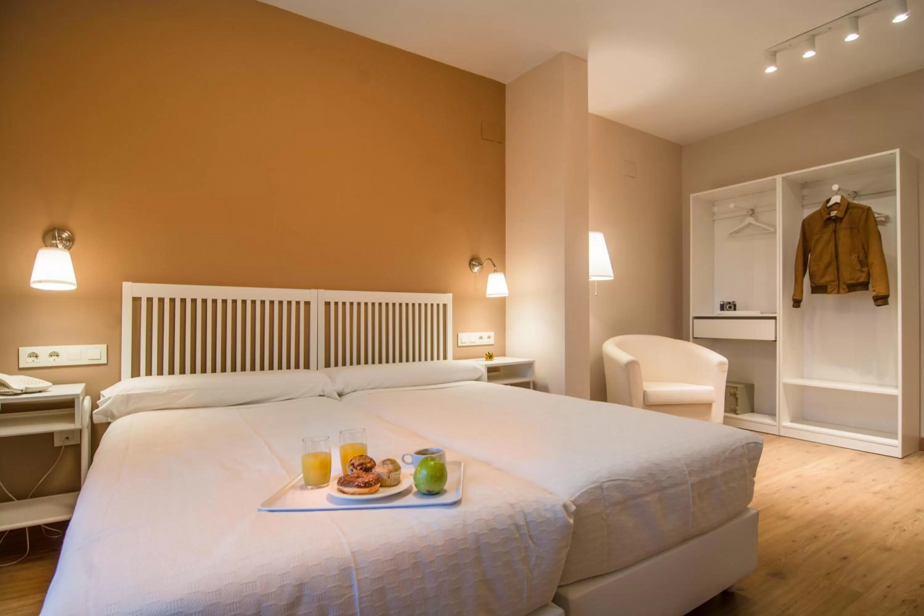 Bed in Hotel Los Cigarrales