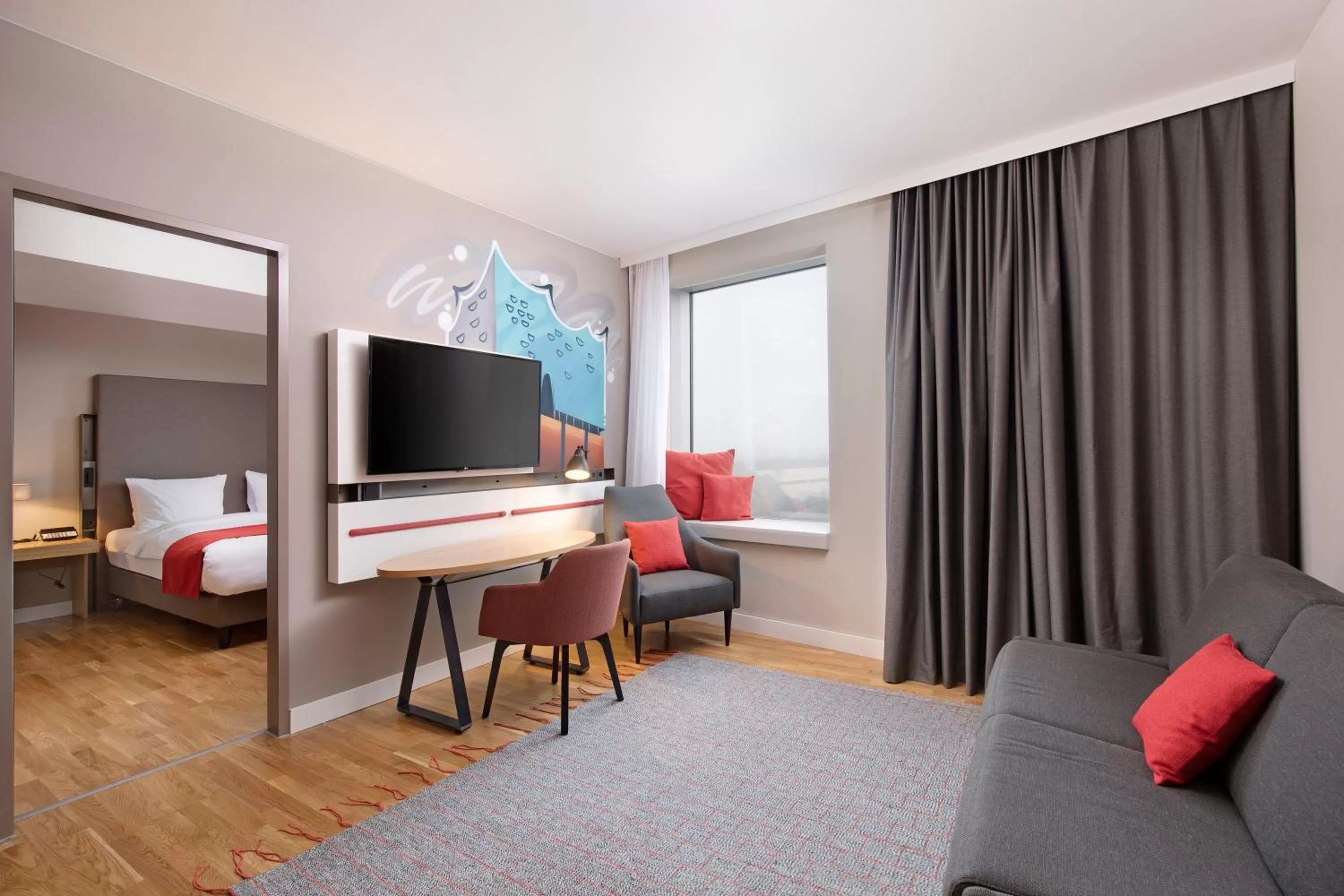 Photo of the whole room, Bed in Holiday Inn Hamburg - City Nord by IHG