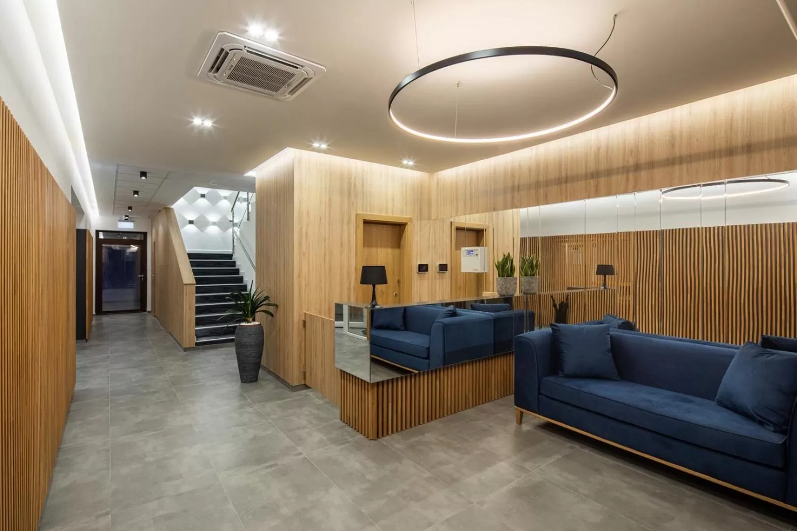 Lobby or reception in Sziget Hotel