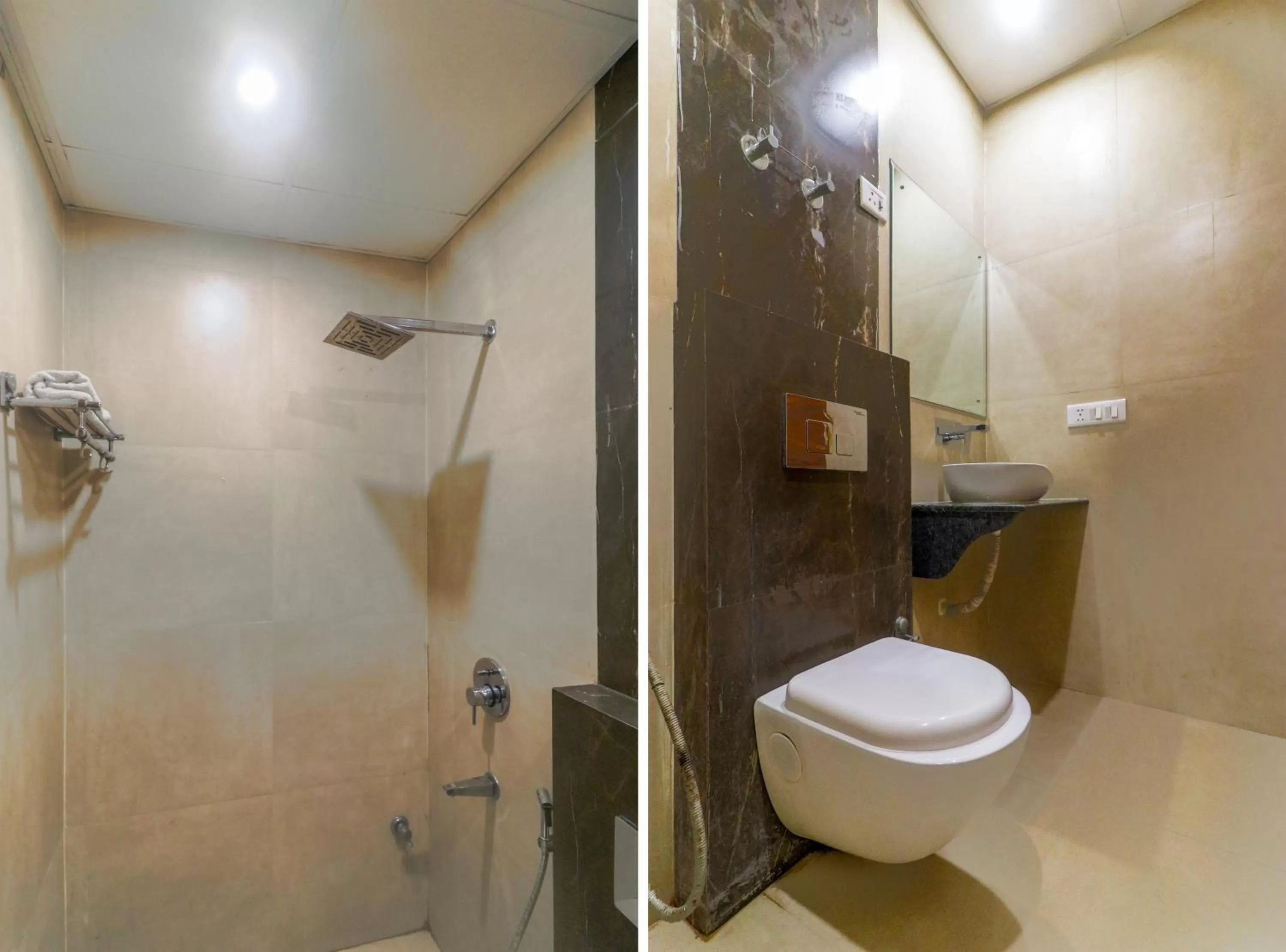 Bathroom in Hotel Earth