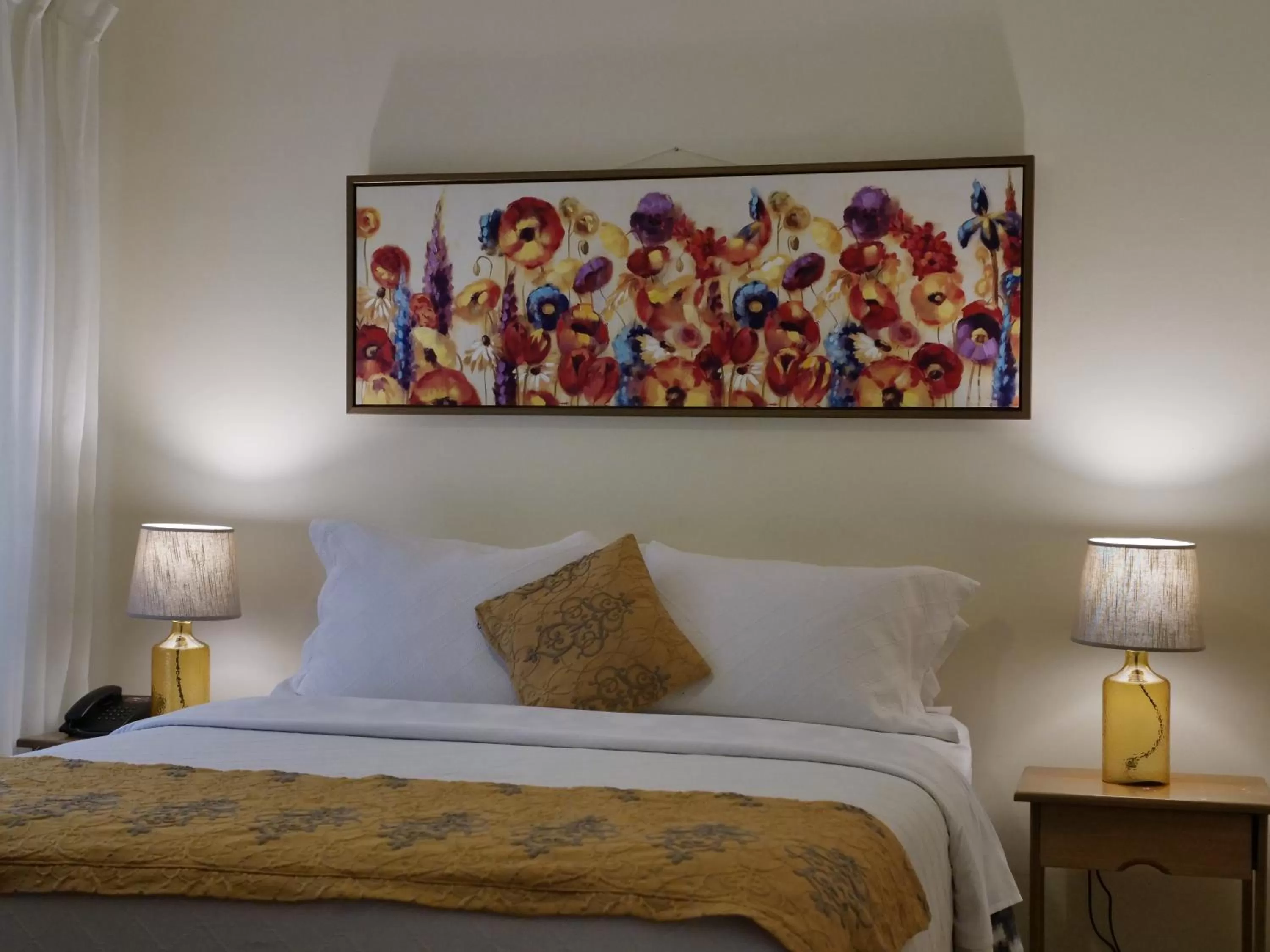 Bed in Hotel La Fuente