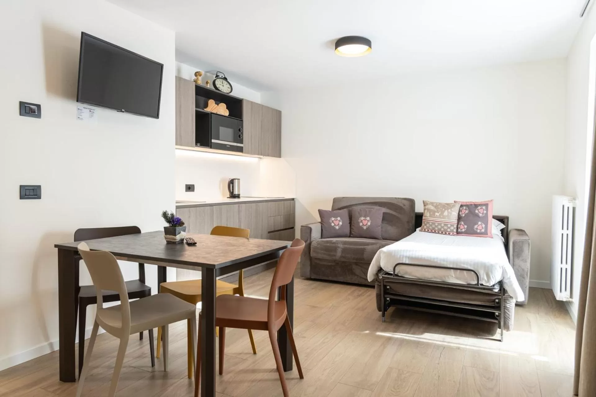 Bed in Olimpia Hotel