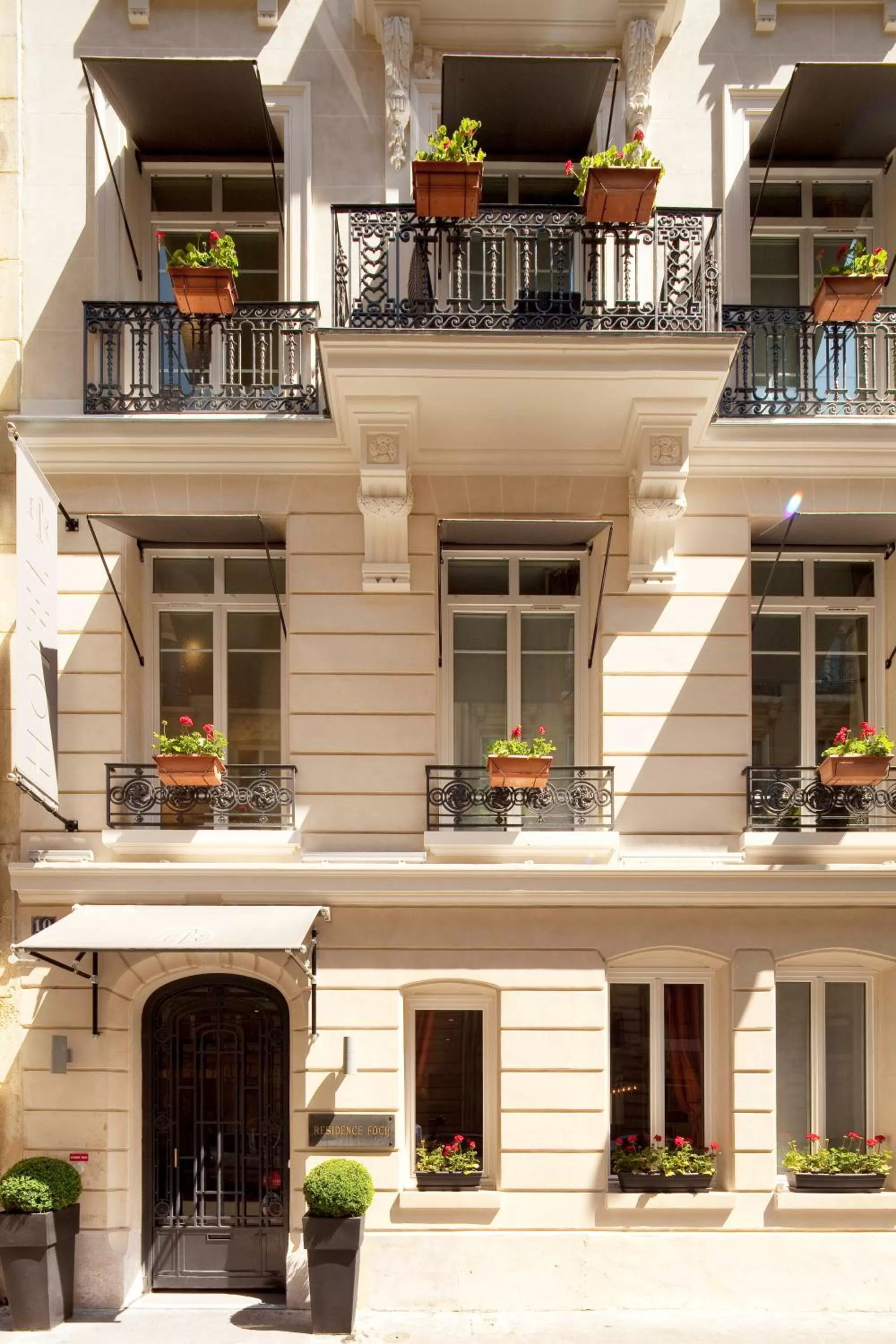 Facade/entrance in Hotel Residence Foch