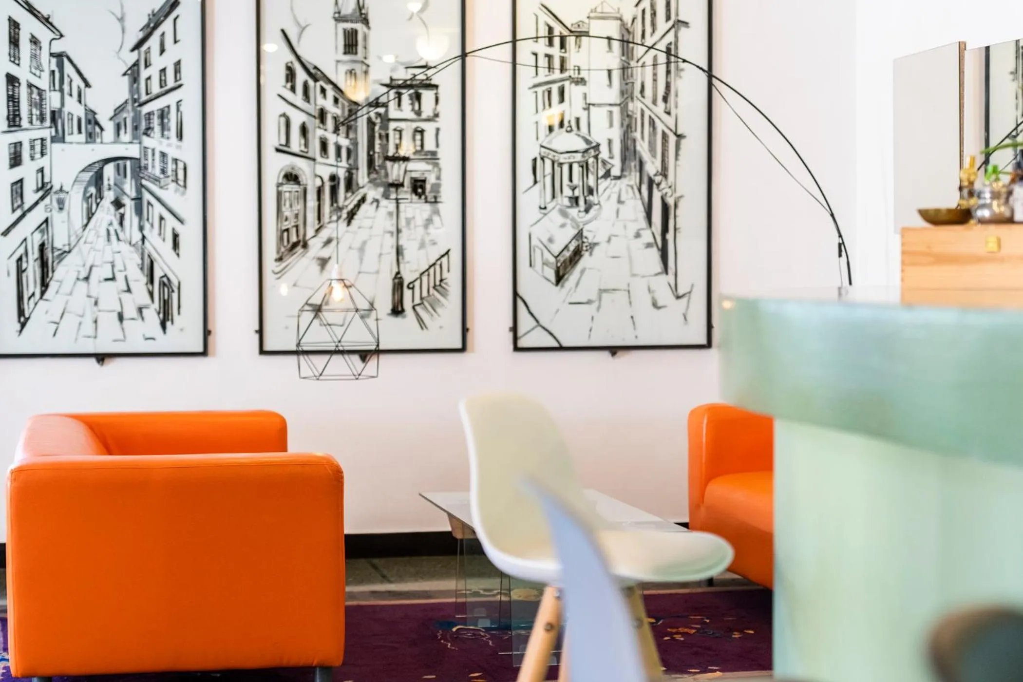 Living room in Hotel San Michele