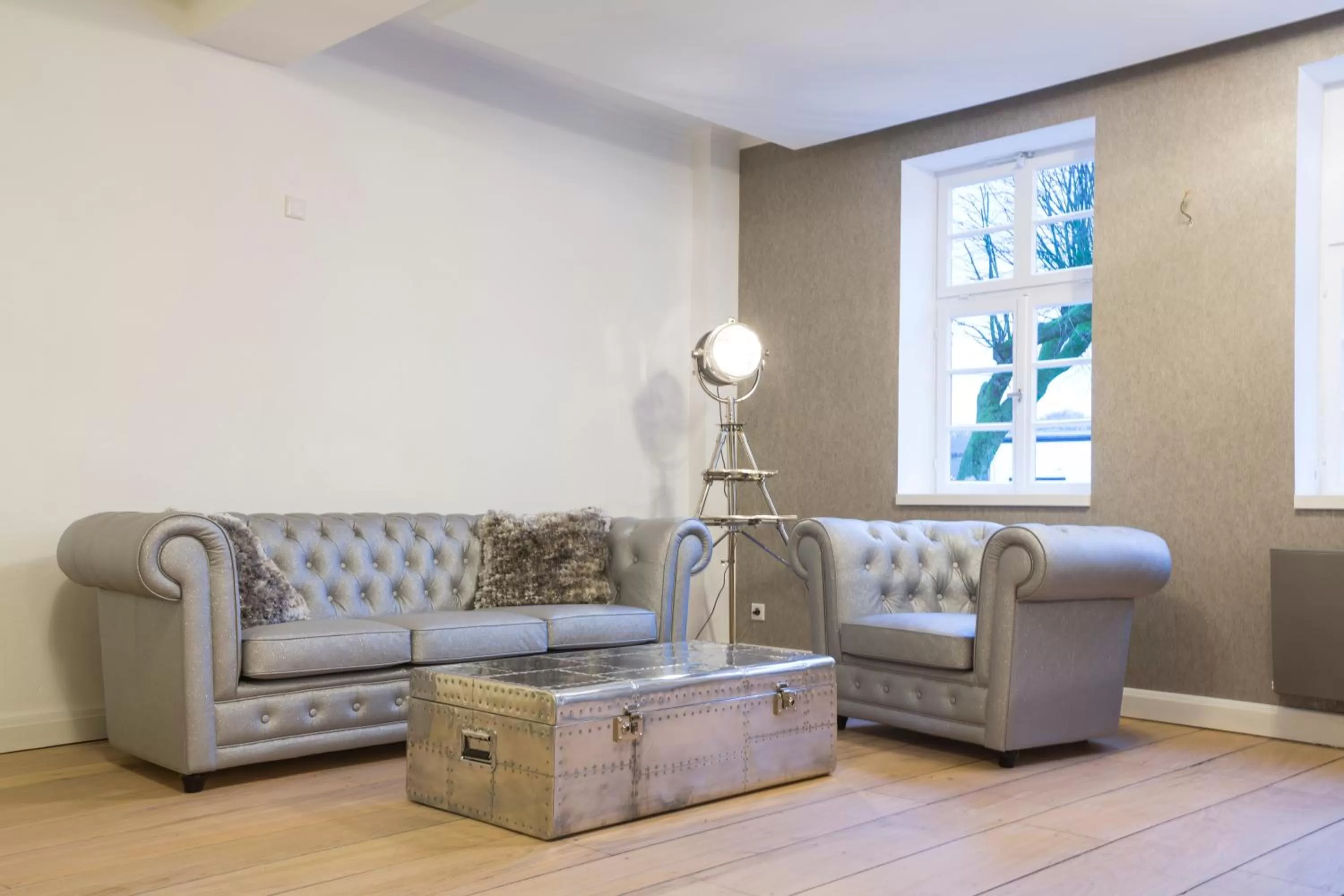 Lobby or reception in Hotel Alte Schule