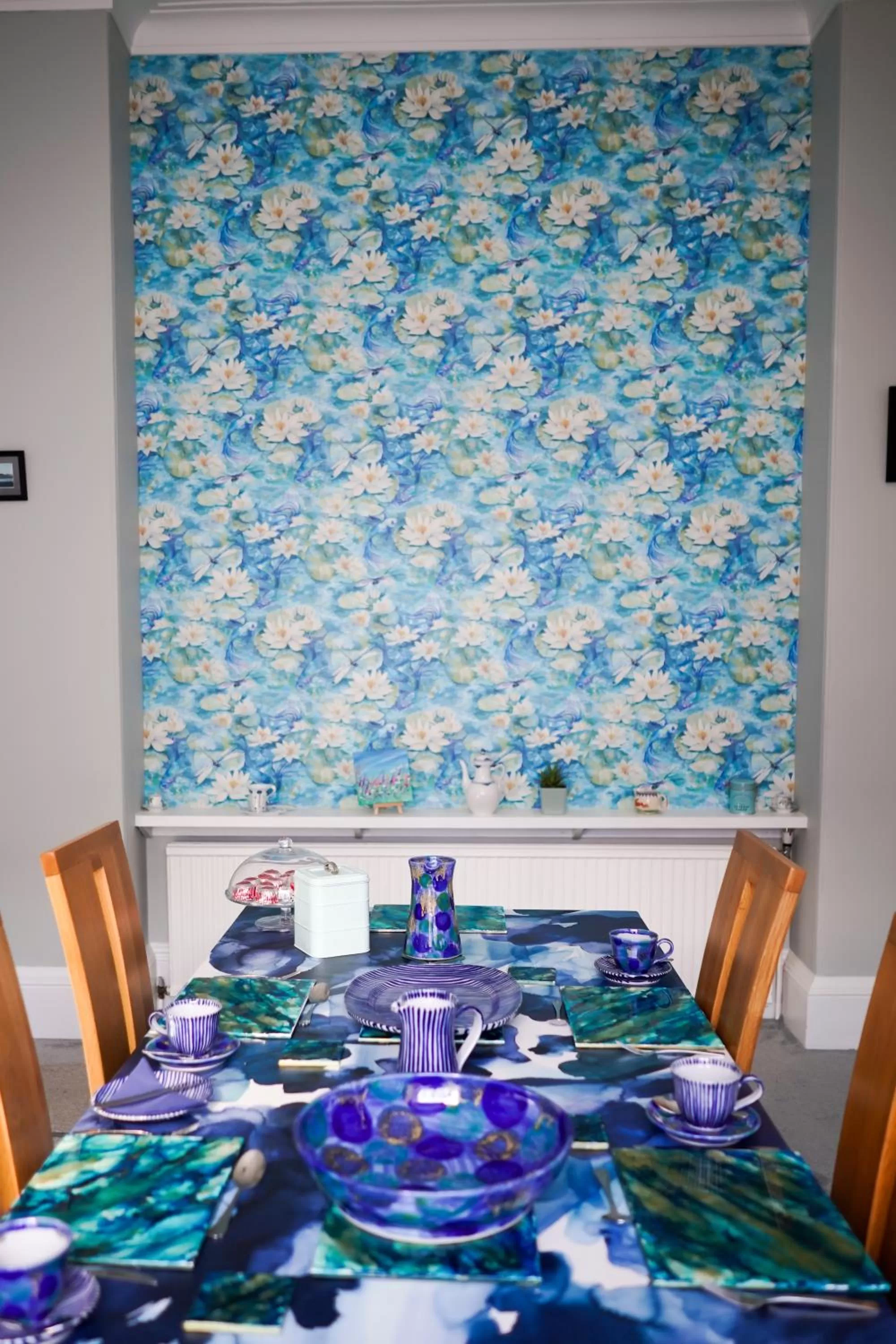 Dining area in The Art Bank