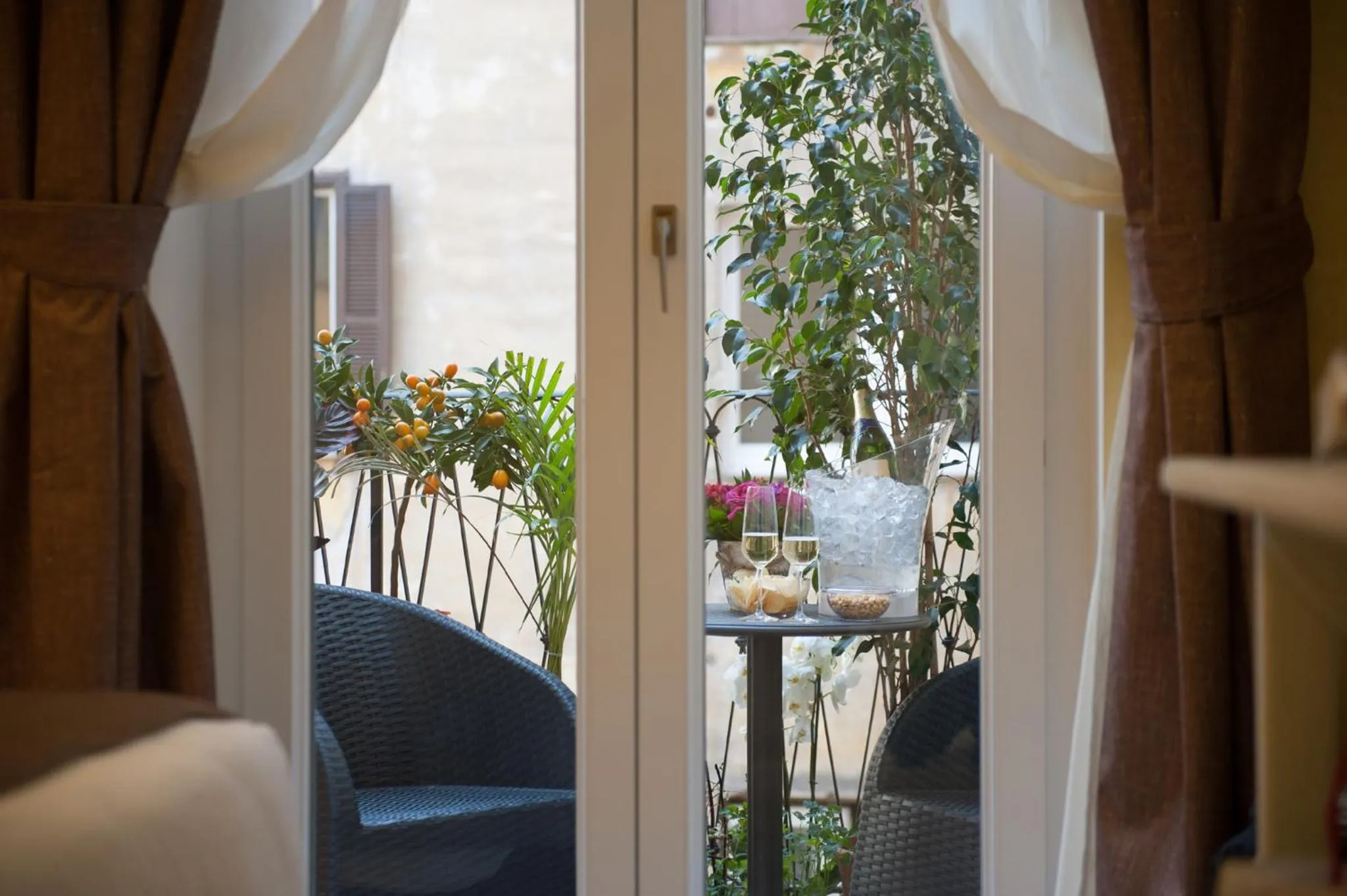 Balcony/Terrace in Maison Tritone