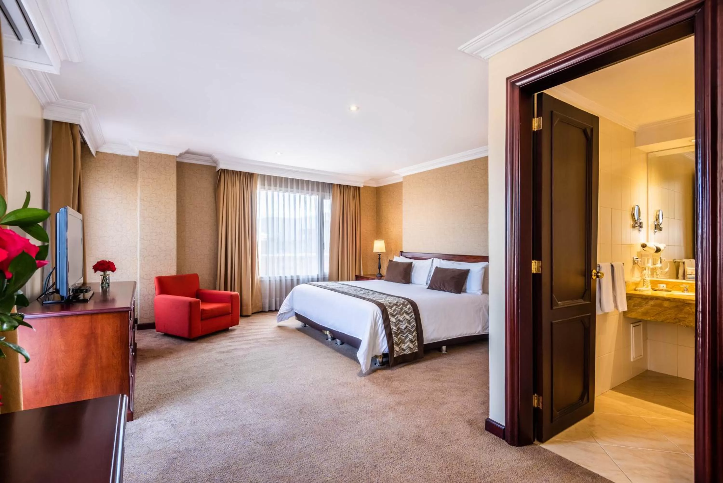 Bed in Apartamentos Dann