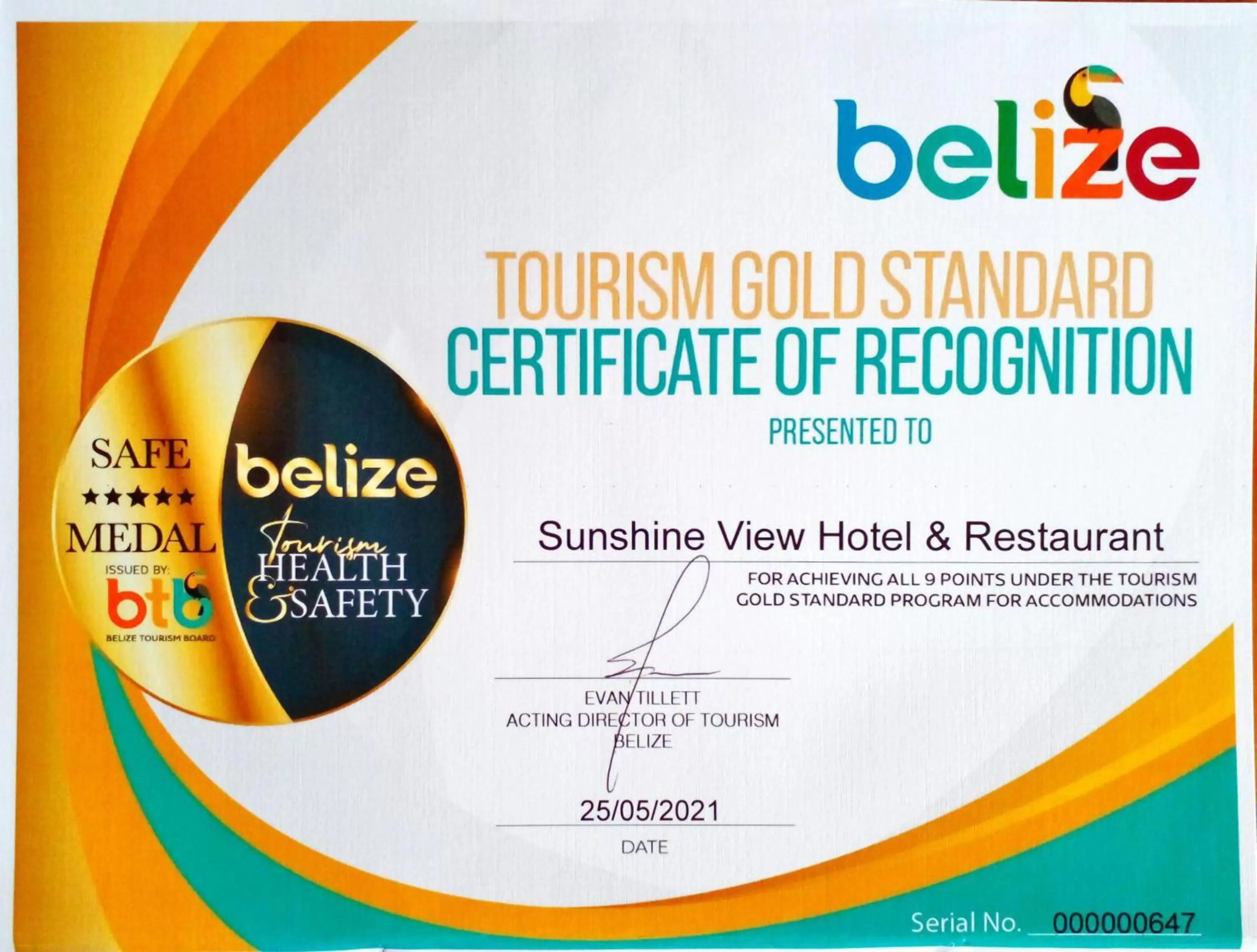 Property building in Sunshine View Hotel and Restaurant