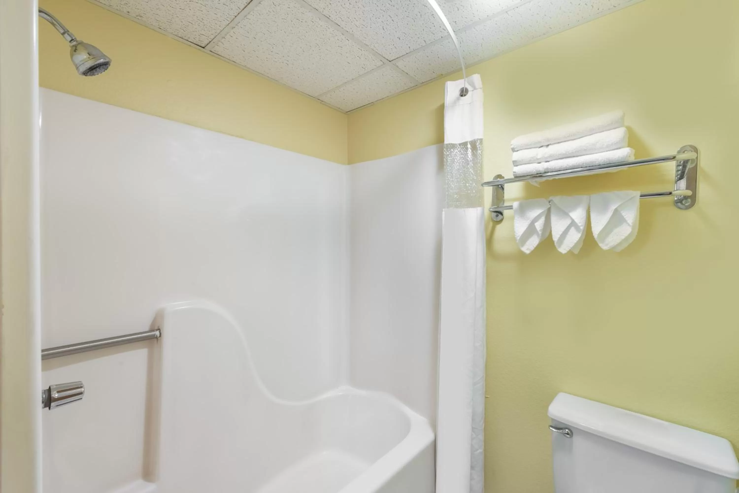 Bathroom in Super 8 by Wyndham Jacksonville