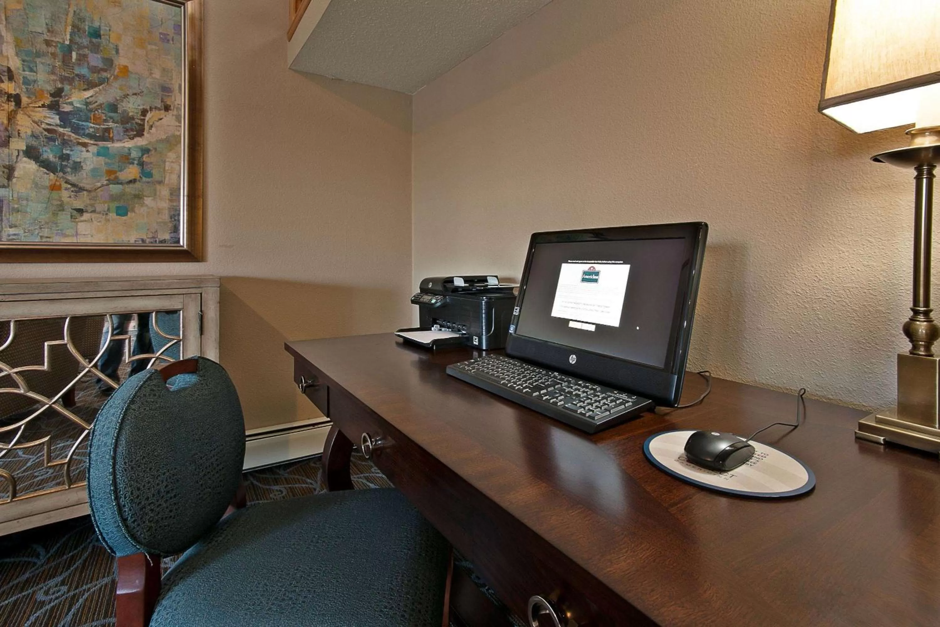 On site in AmericInn by Wyndham Bay City