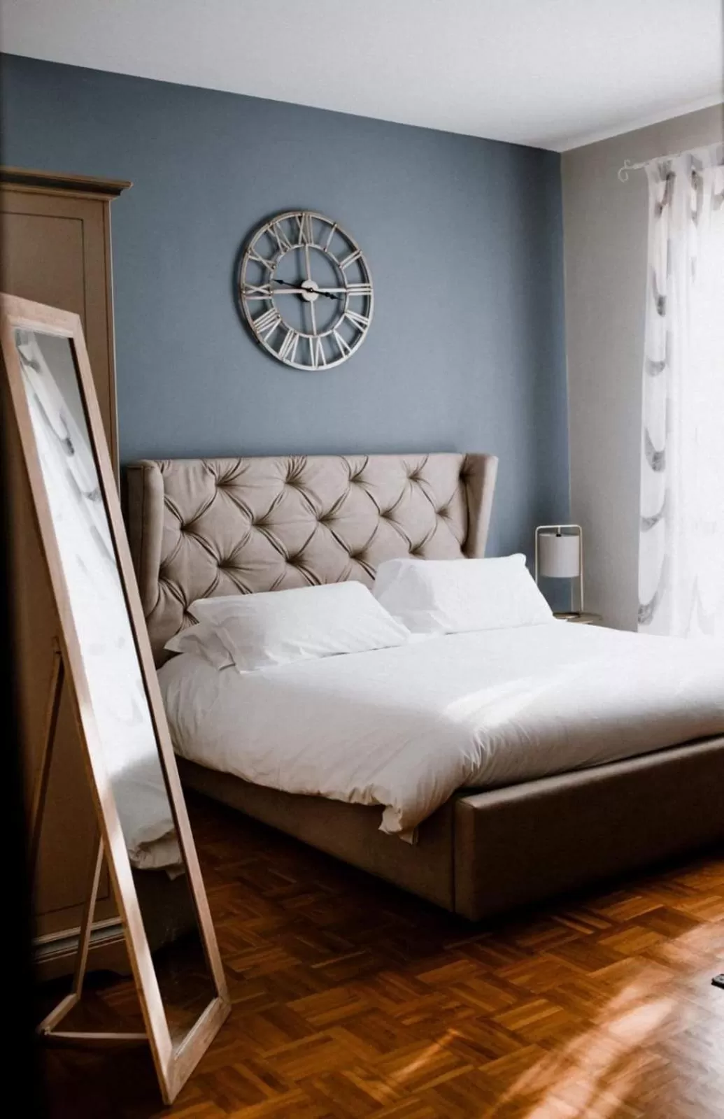 Bed in Panoramic Villa Garassino - country rooms and fine restaurant