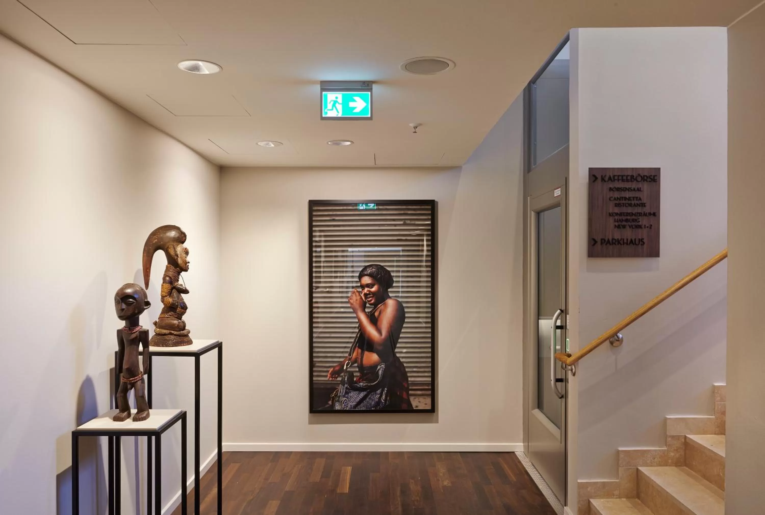 Lobby or reception in AMERON Hamburg Hotel Speicherstadt