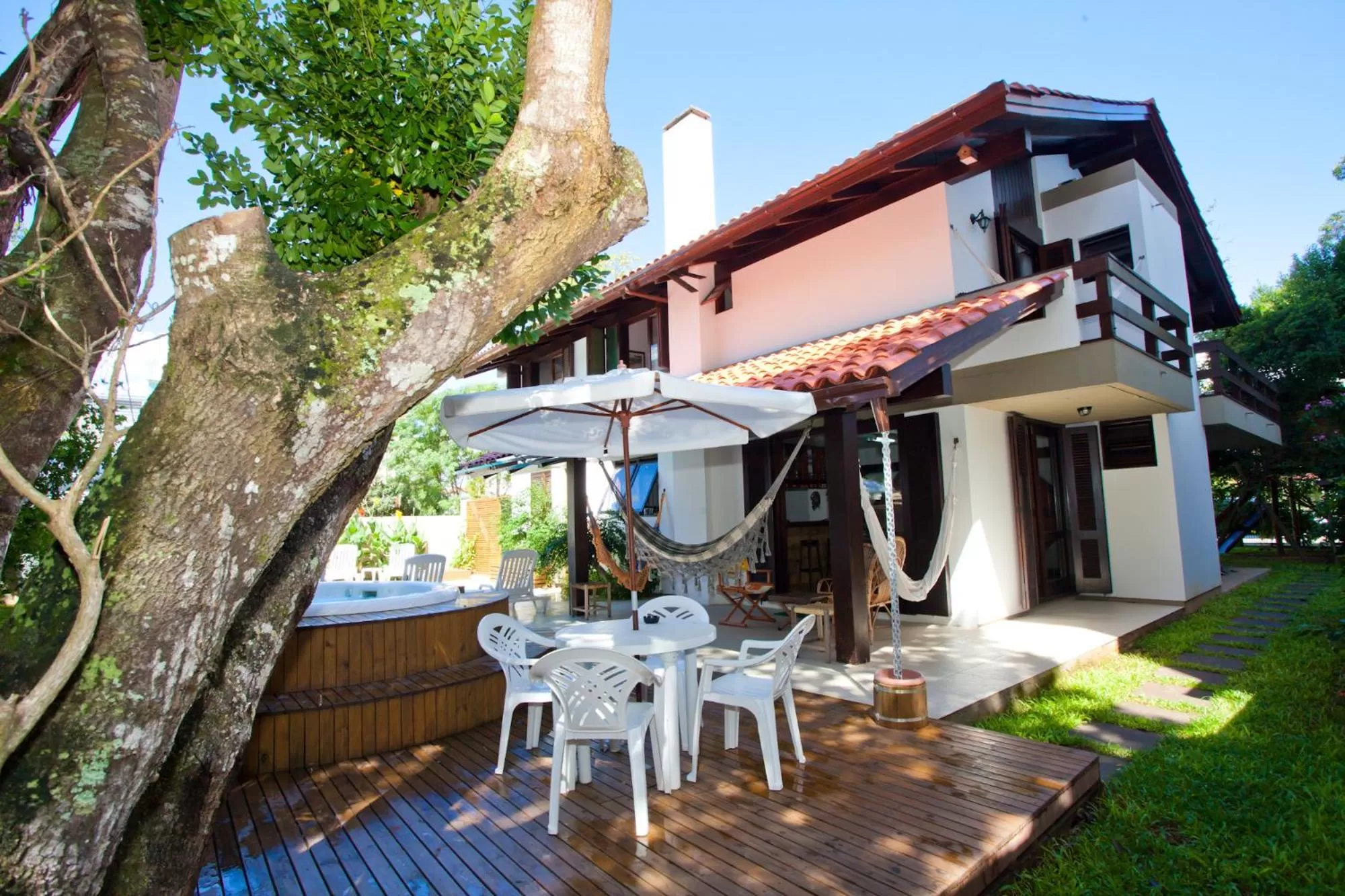 Patio in Beach House Floripa