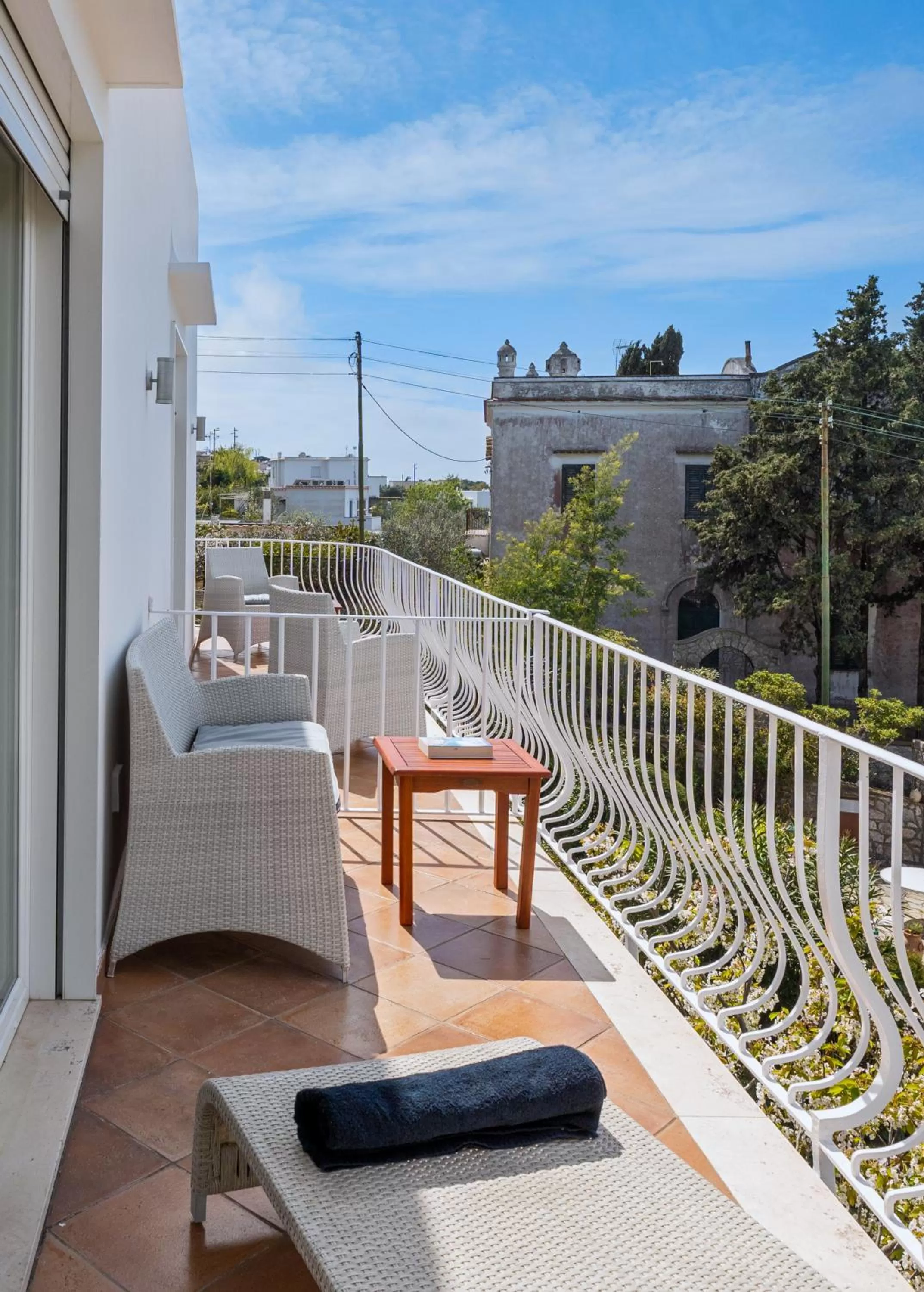 Balcony/Terrace in B&B Il Sogno