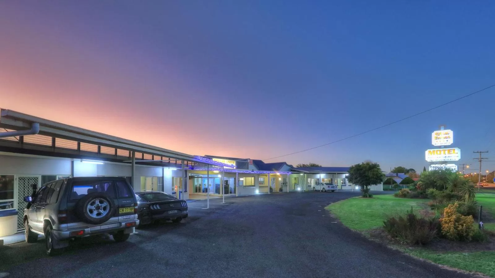Property building in Glen Innes Motel