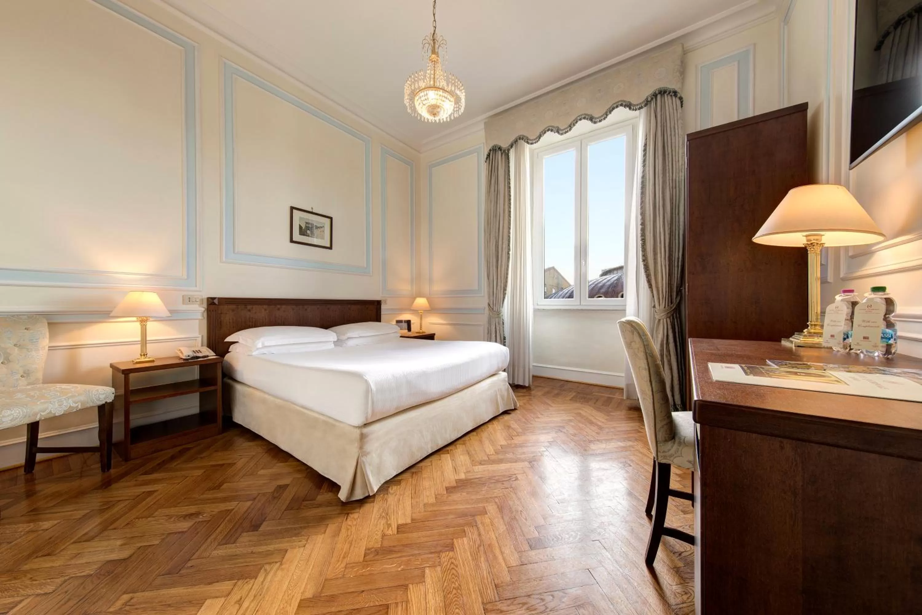 Bedroom, Bed in Hotel Quirinale