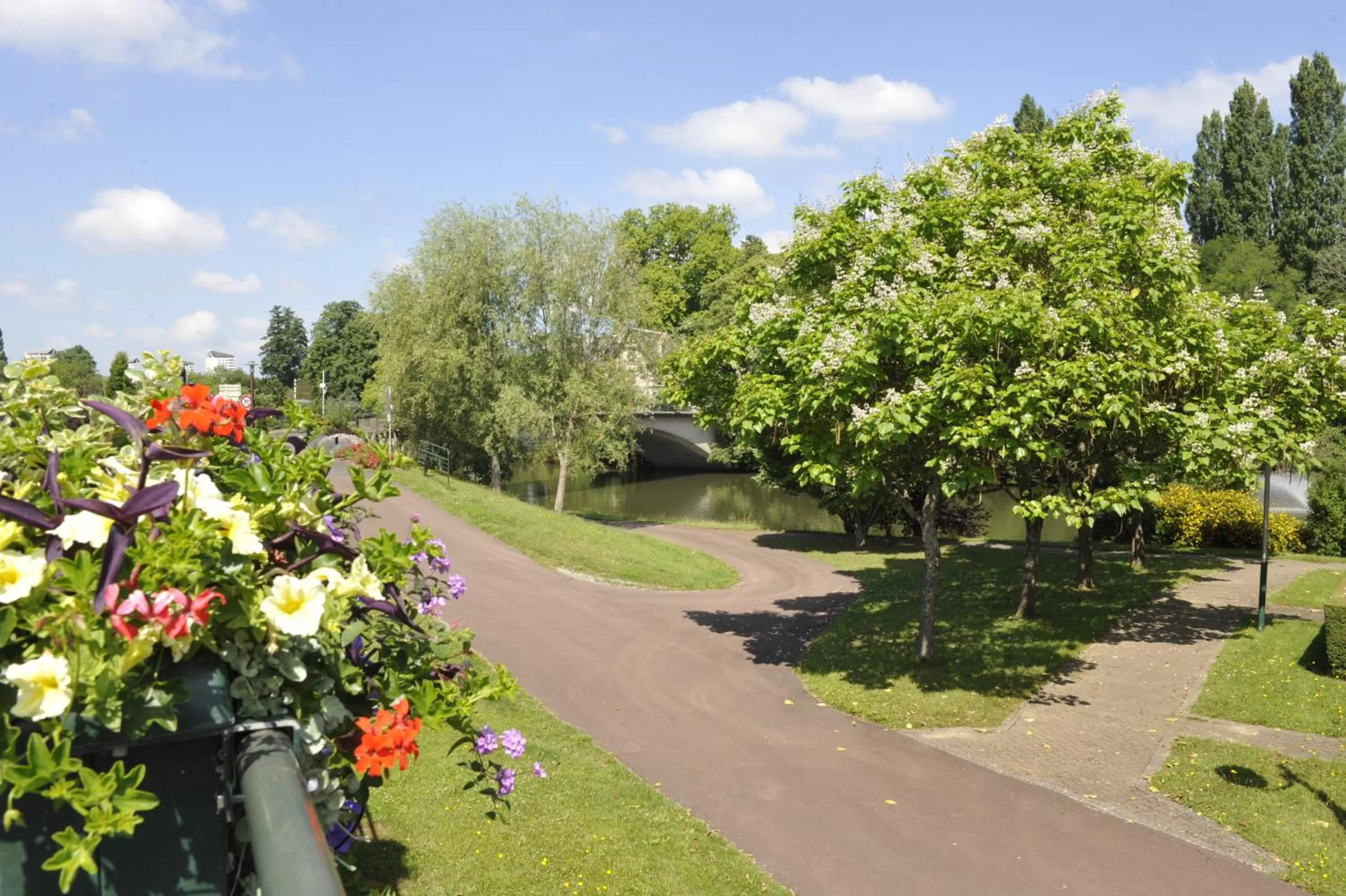 Garden in Hotel le Faisan