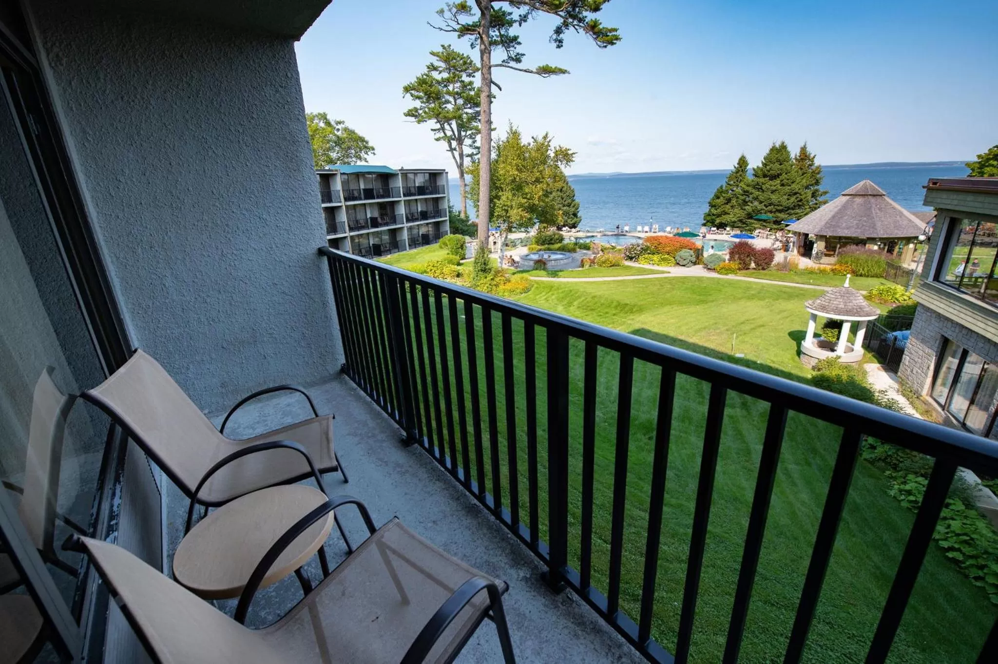 Balcony/Terrace in Holiday Inn Bar Harbor Regency Hotel by IHG